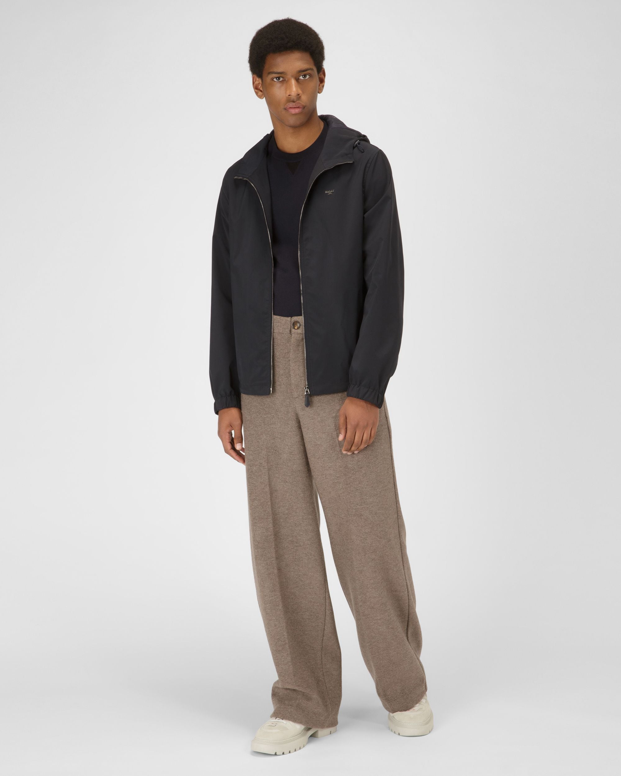 Oberbekleidung Aus Schwarzem Polyester - Herren - Bally - 04