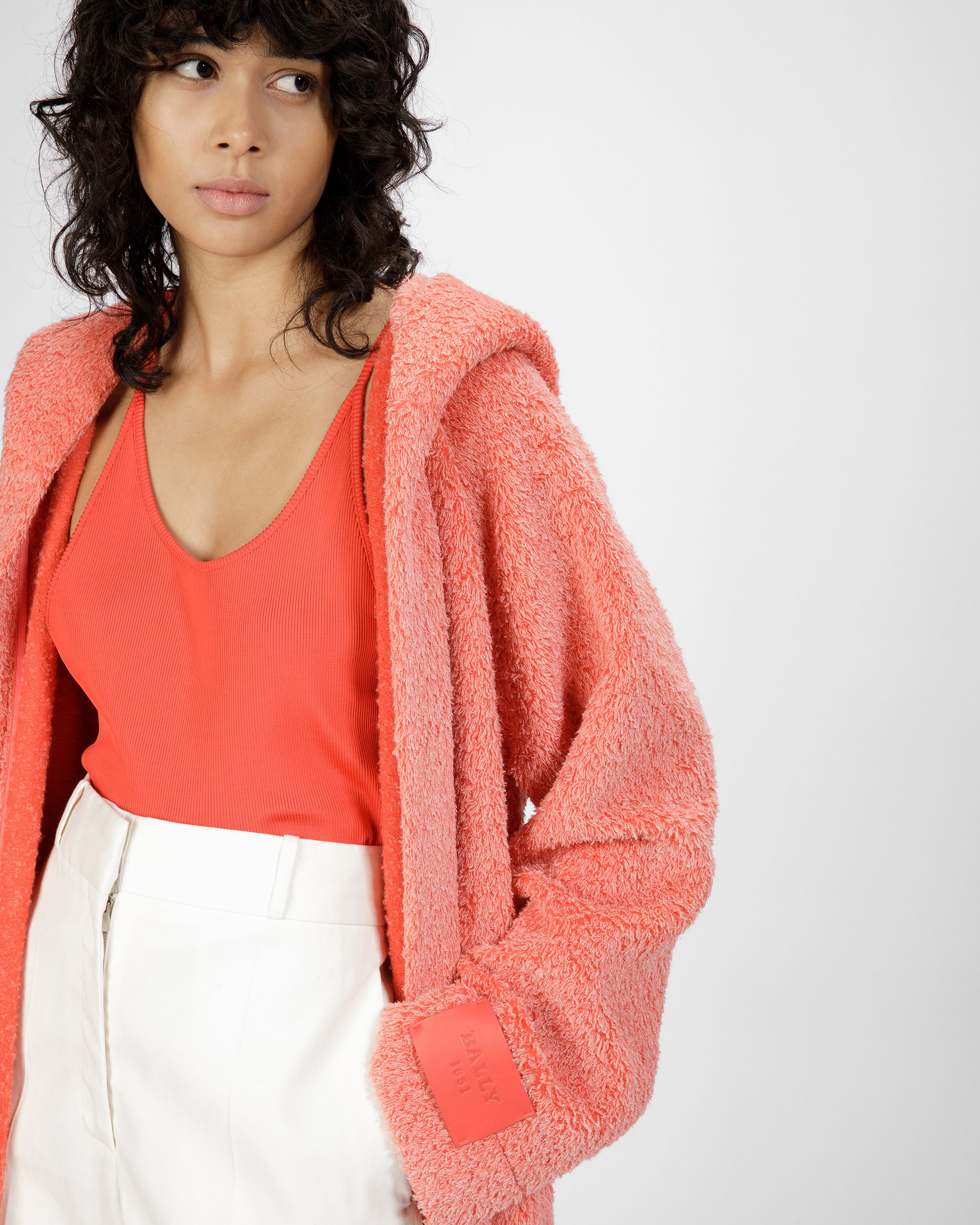 Mantel Aus Alpaka-Wollmix - Damen - Bally - 03