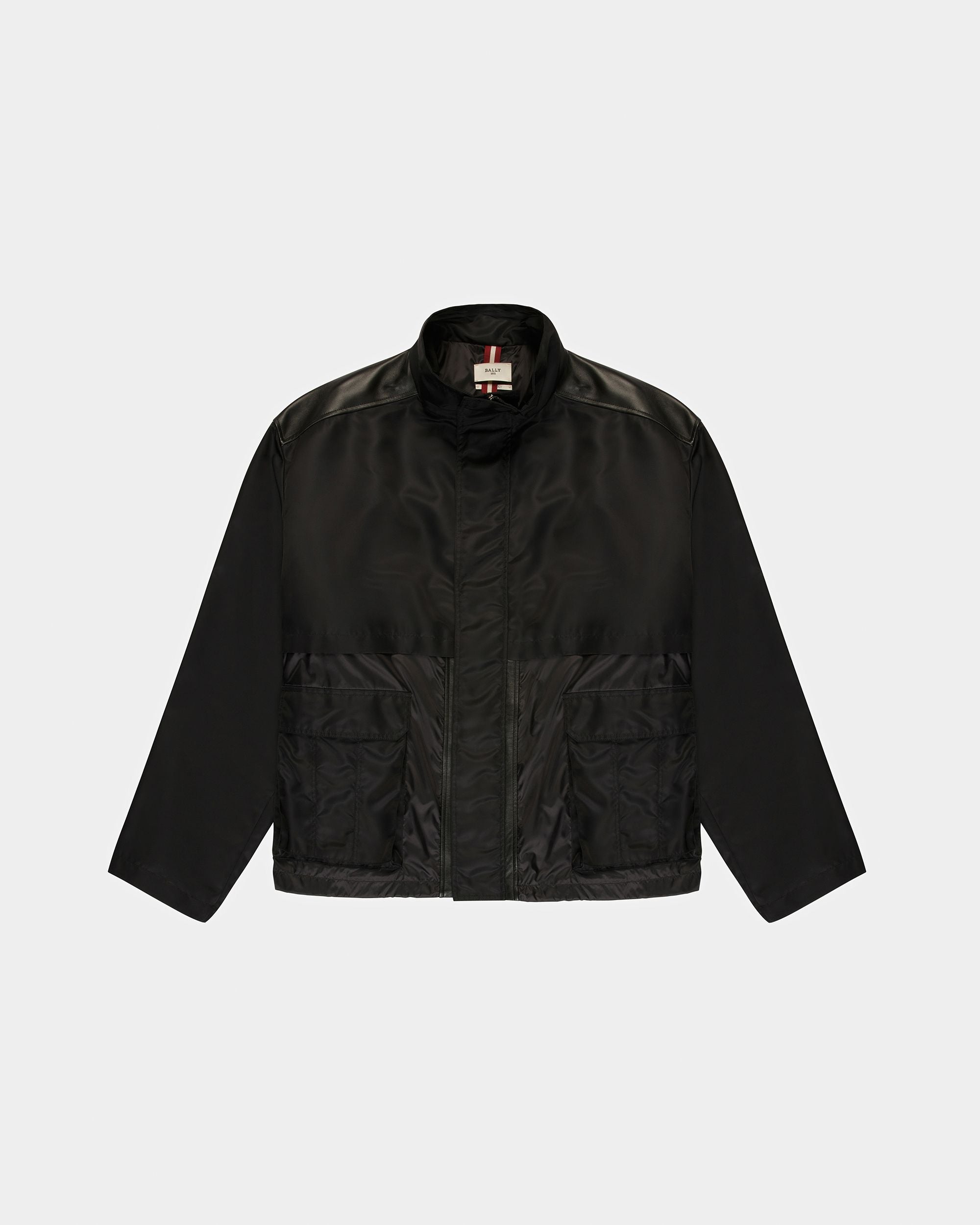 Blouson Bomber Jacket In Black - Men's - Bally - 05