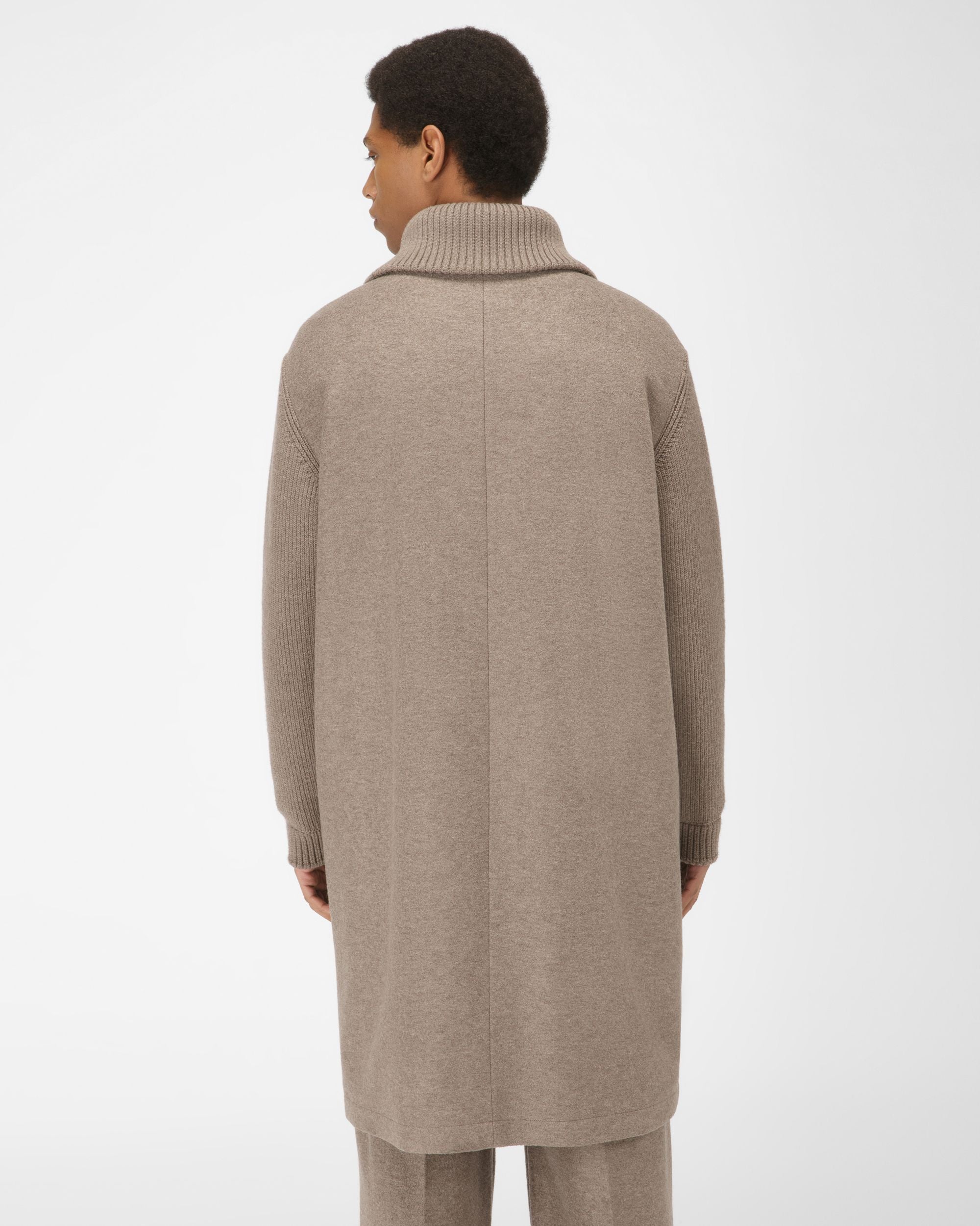 Manteau En Matériaux Mixtes - Homme - Bally - 03