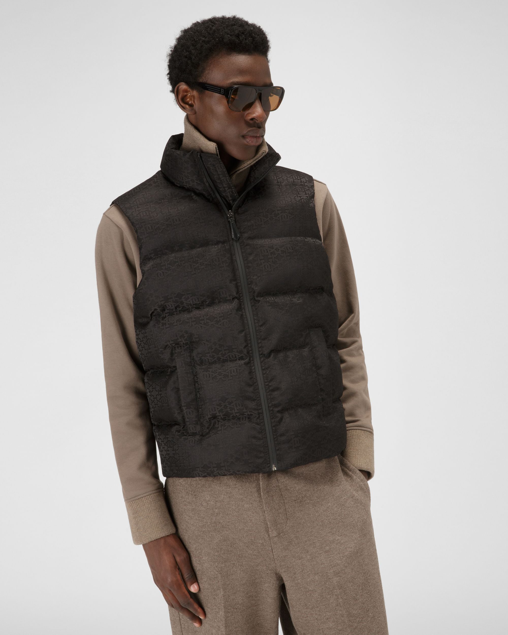 Jacke Aus Schwarzem Recyceltem Polyester - Herren - Bally - 01