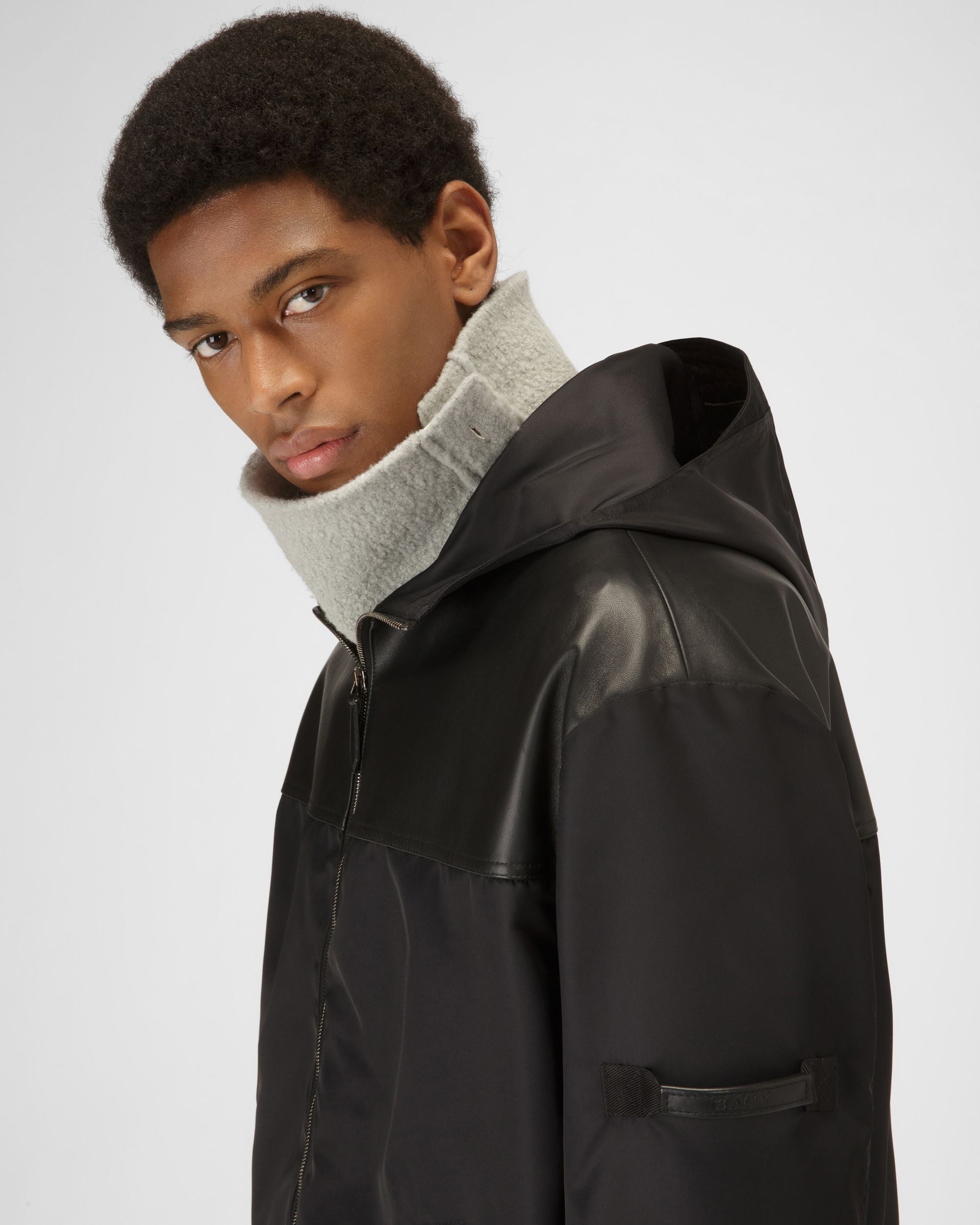 Bombardier En Nylon Recyclé Noir - Homme - Bally - 02