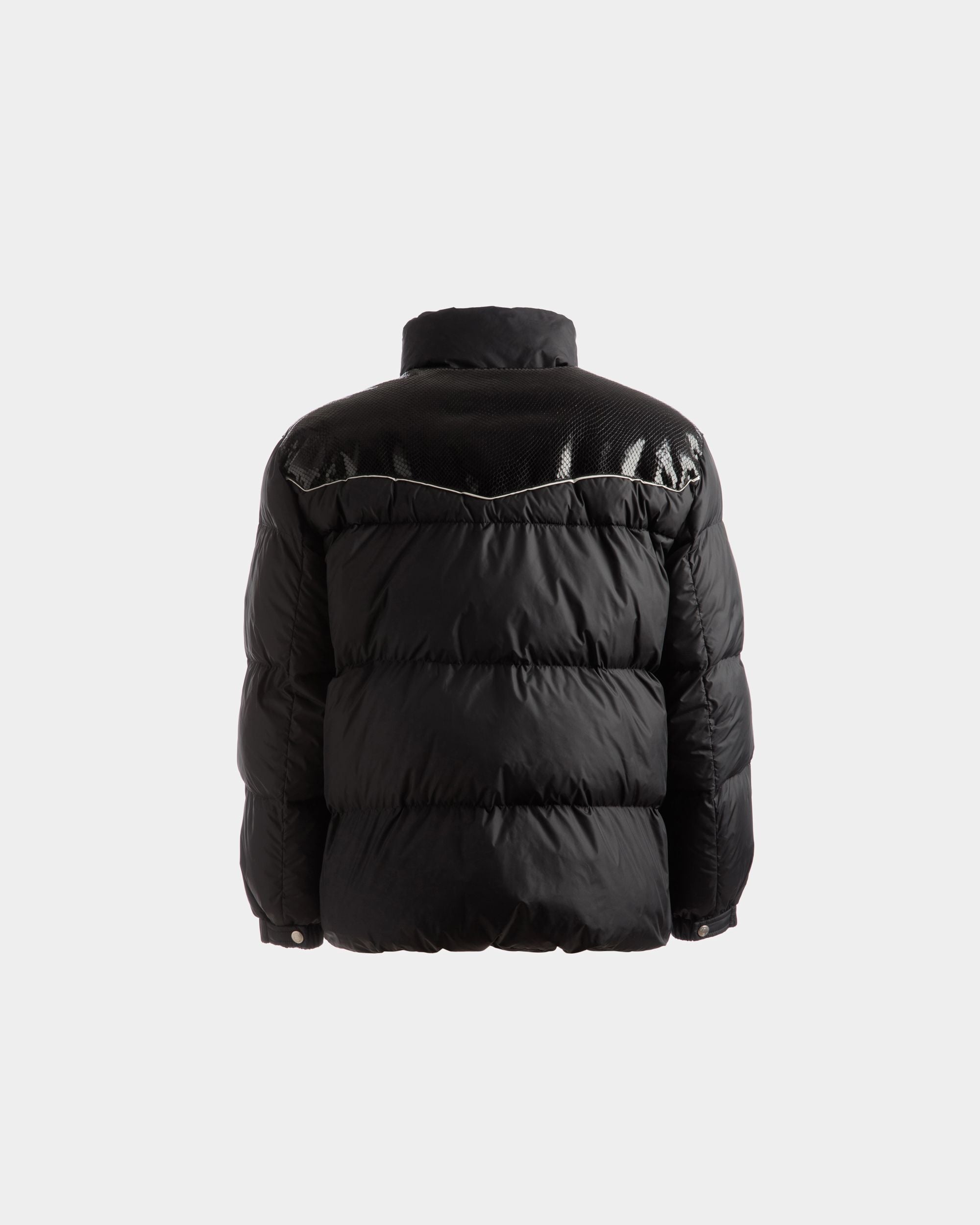 Puffer Jacket In Black Nylon - Men's - Bally - 07