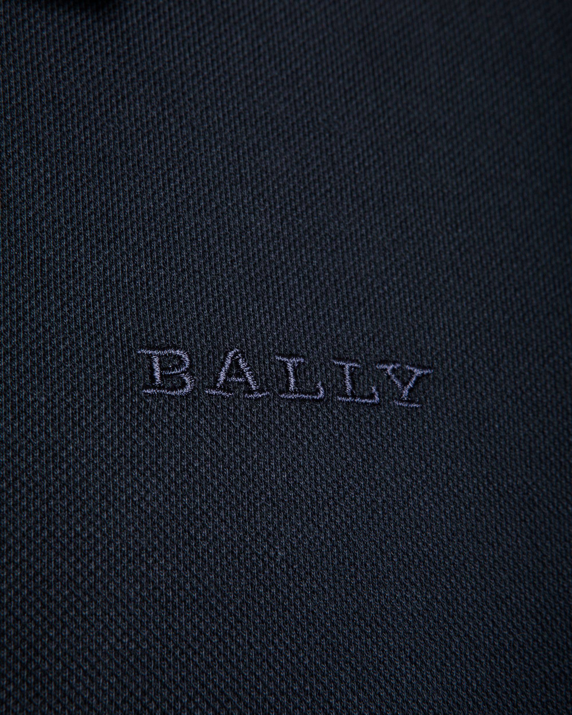 Polo In Blue Cotton - Homme - Bally - 02