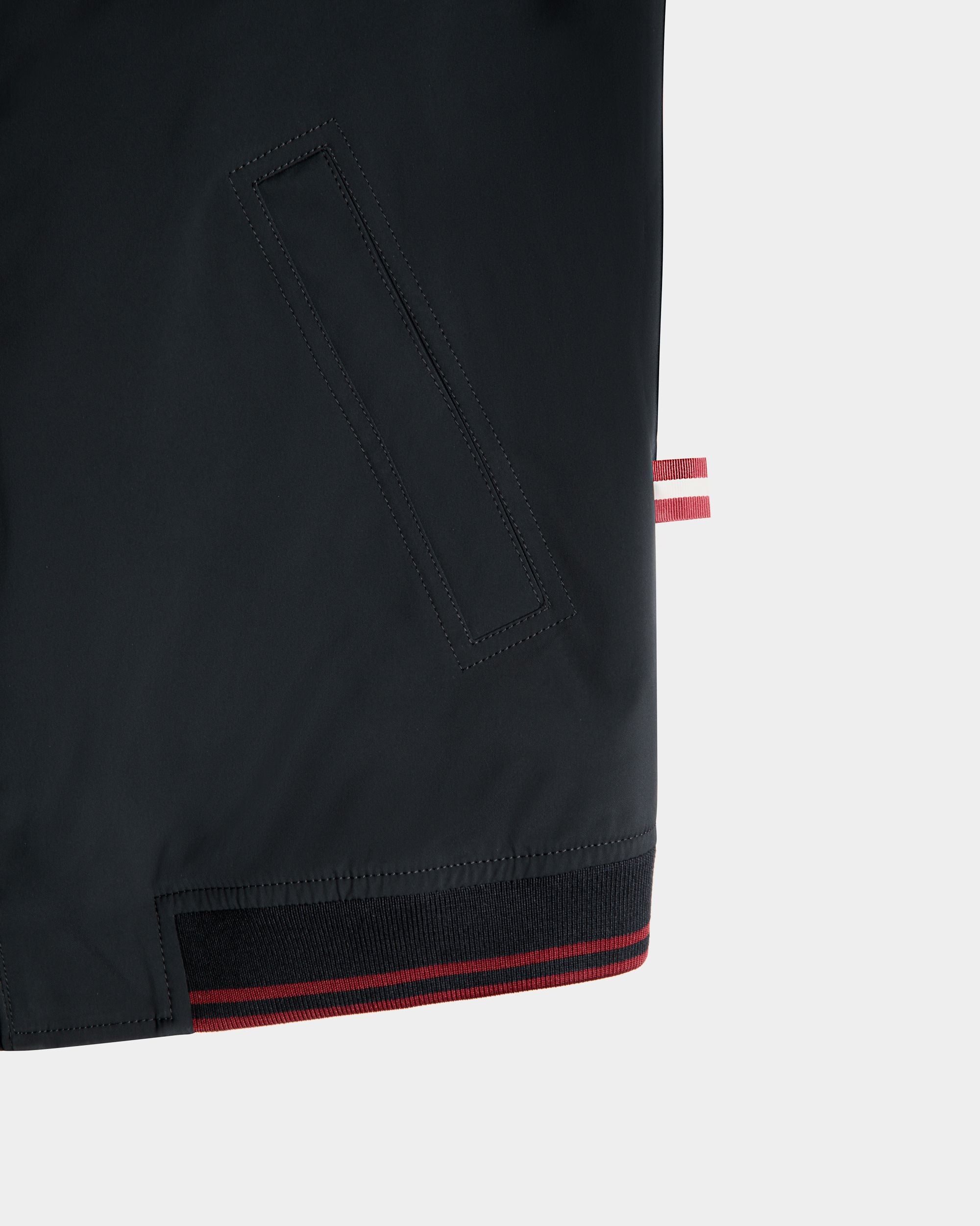 Bomber En Nylon Navy Blue - Homme - Bally - 02