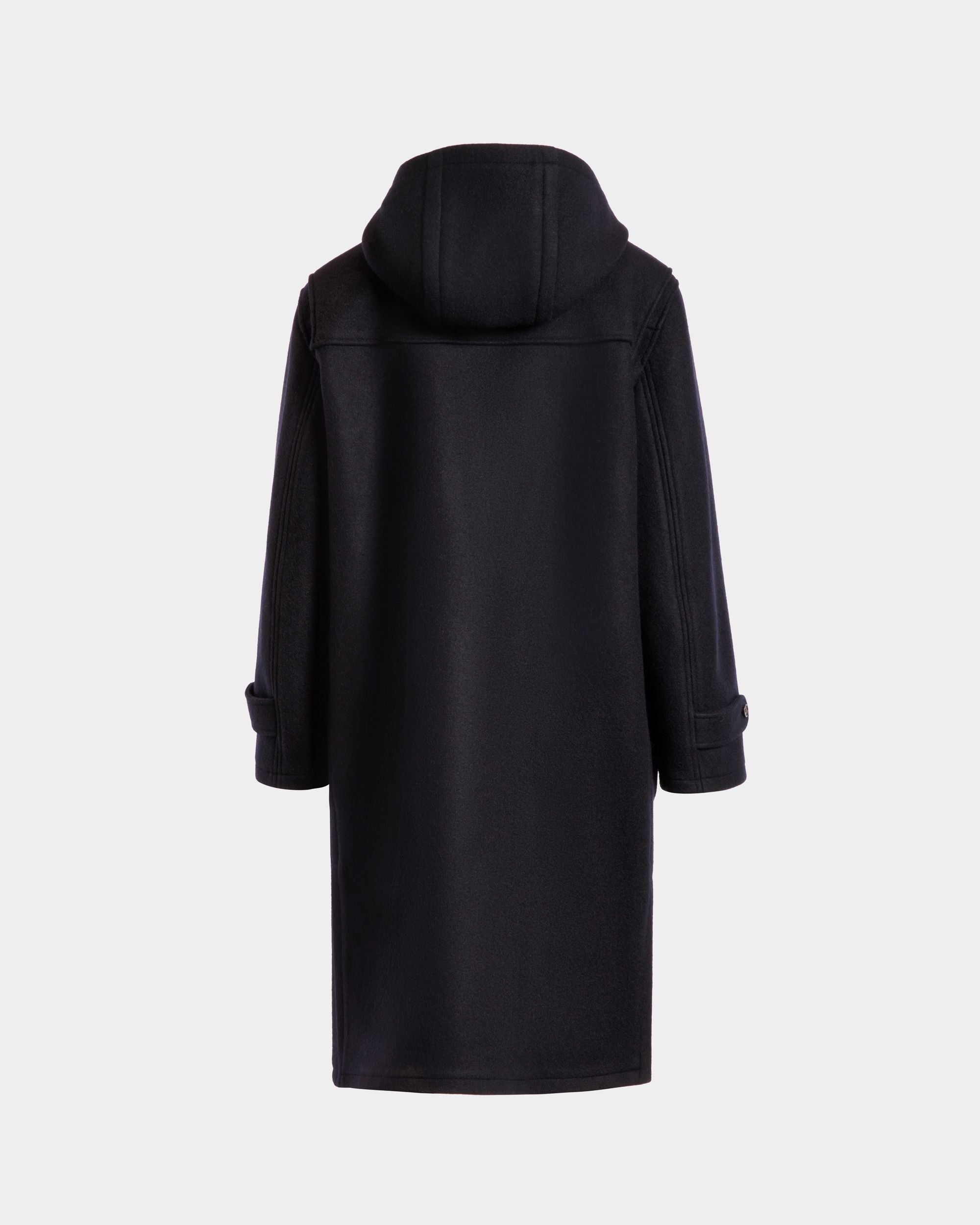Duffel-Coat En Laine Navy Blue - Homme - Bally - 07