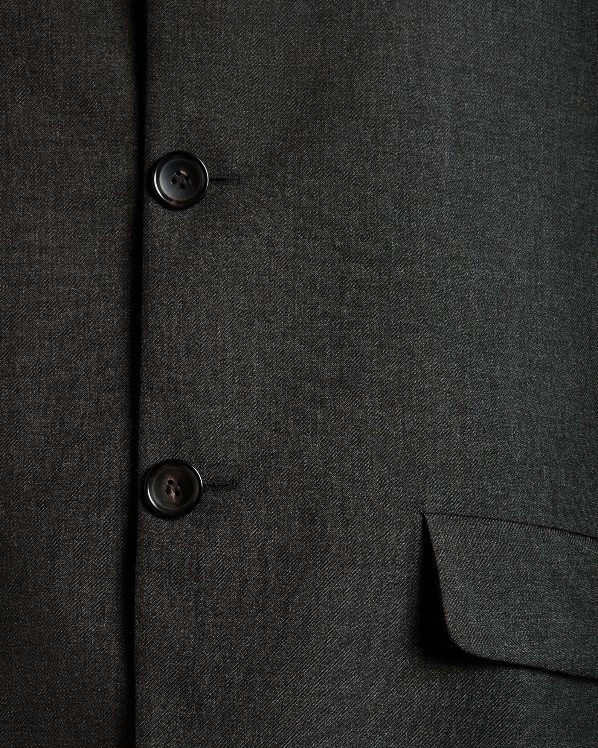 Blazer En Laine Mélangée Gris Chiné - Homme - Bally - 02