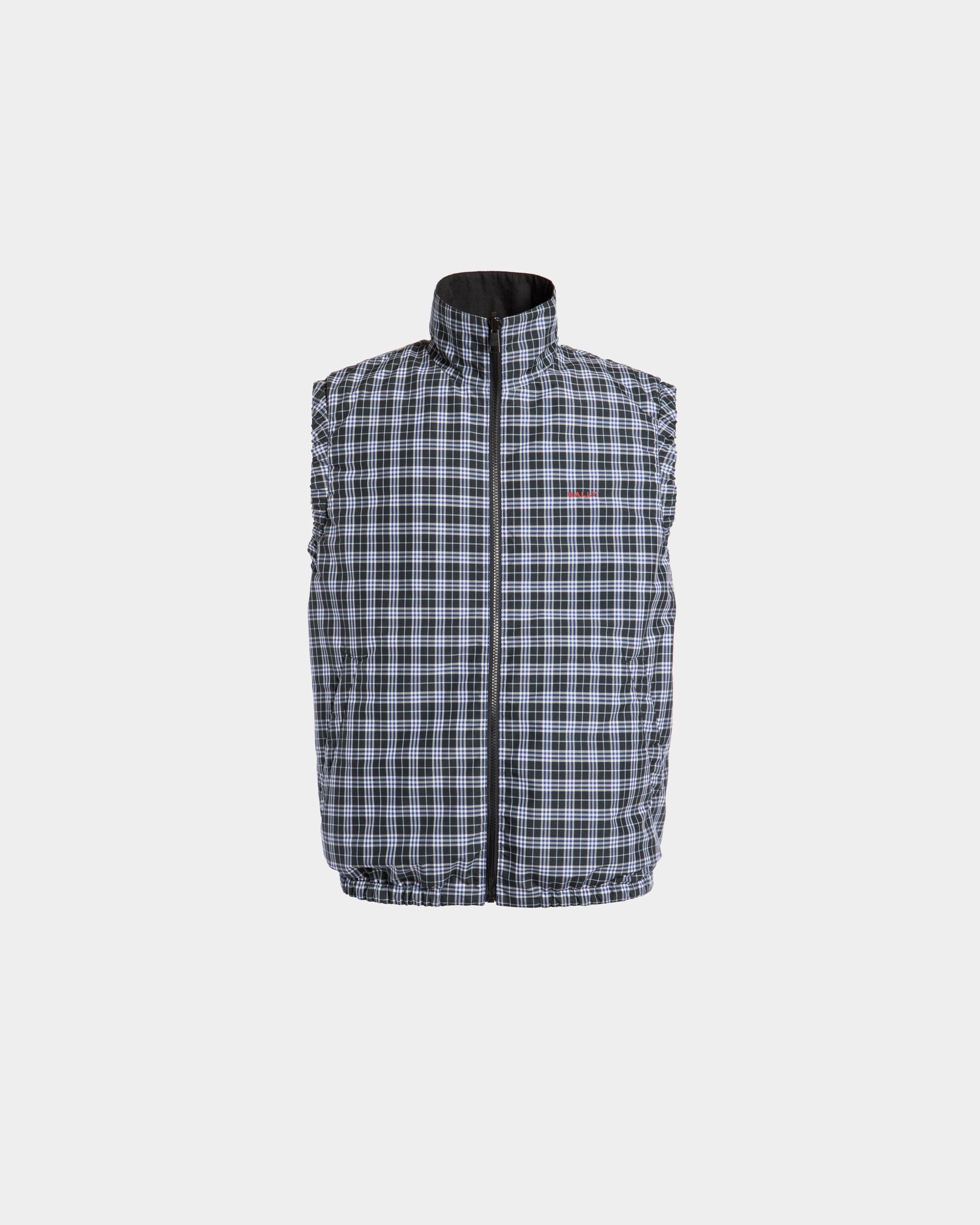 Gilet Réversible En Coton Mélangé Noir - Homme - Bally - 05