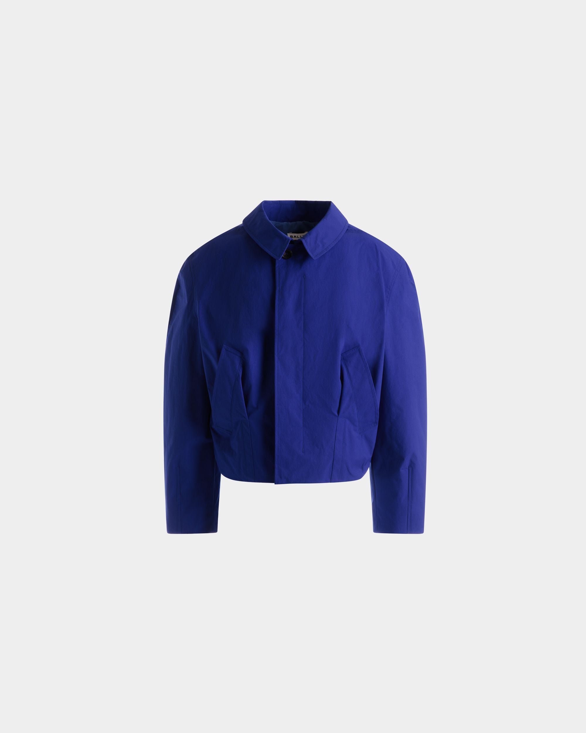 Jacket in Blue Polyester - Homme - Bally - 01