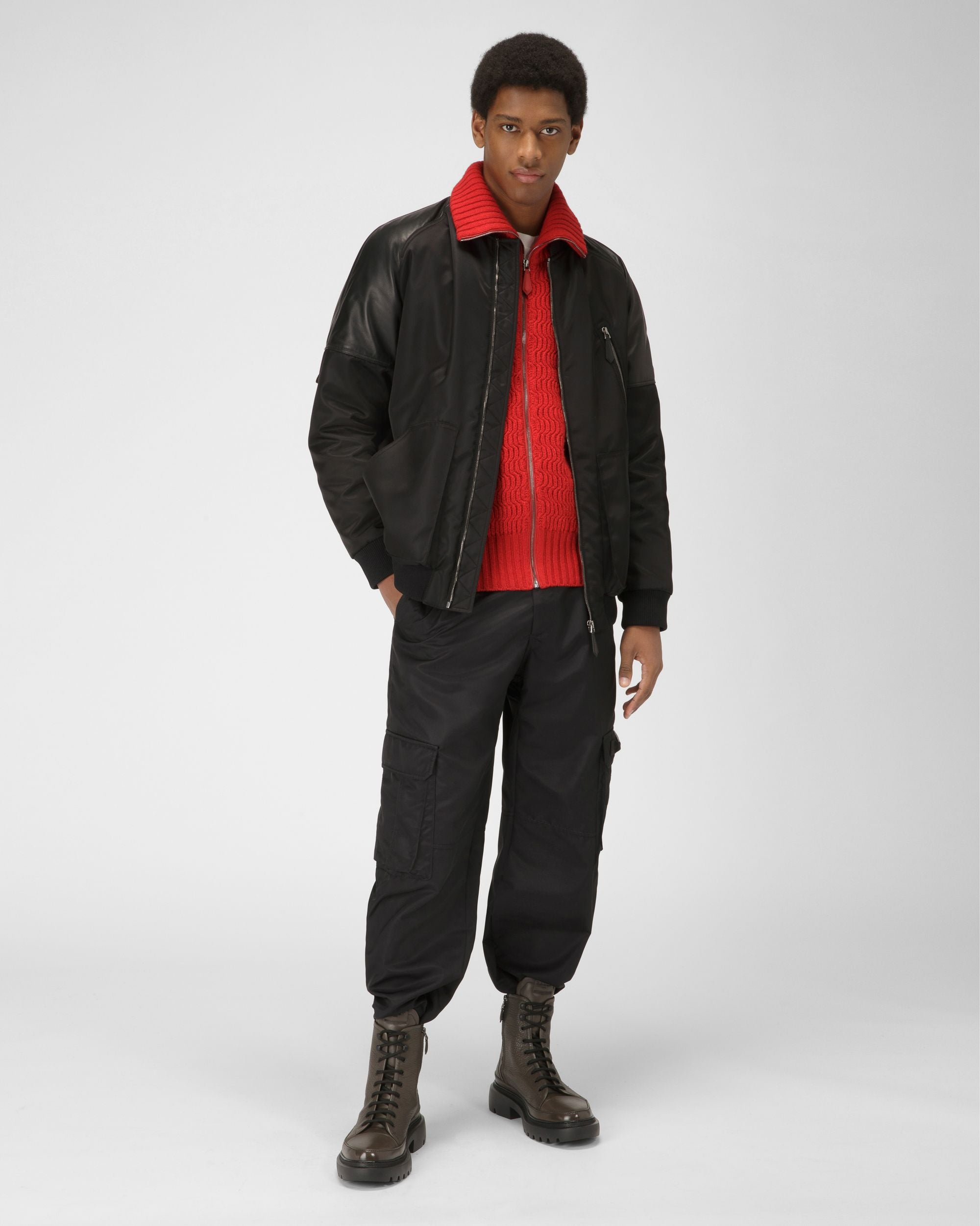 Vatiz Bottes En Cuir Vert Militaire - Homme - Bally - 03