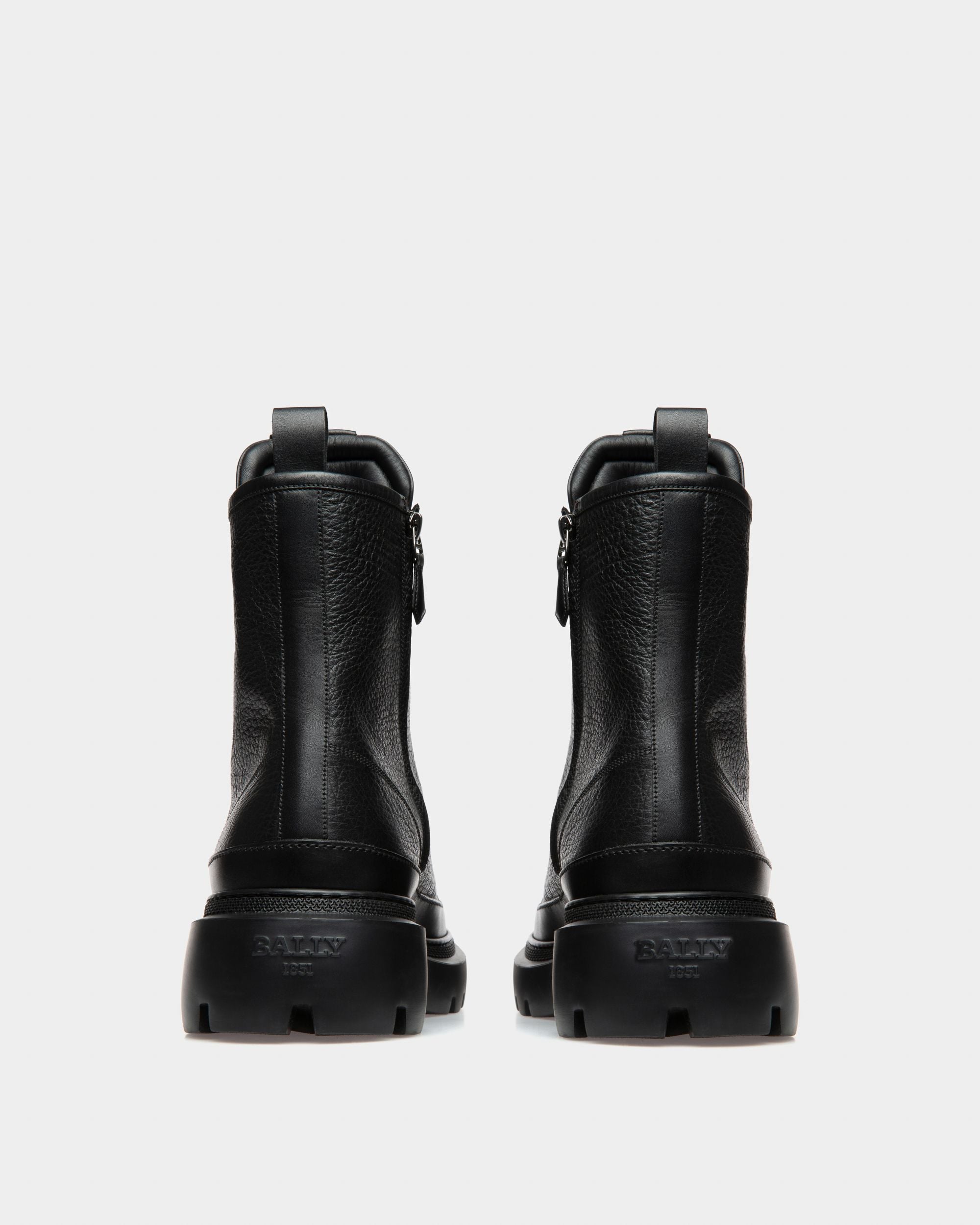 Vatiz Bottines En Cuir Noir - Homme - Bally - 04
