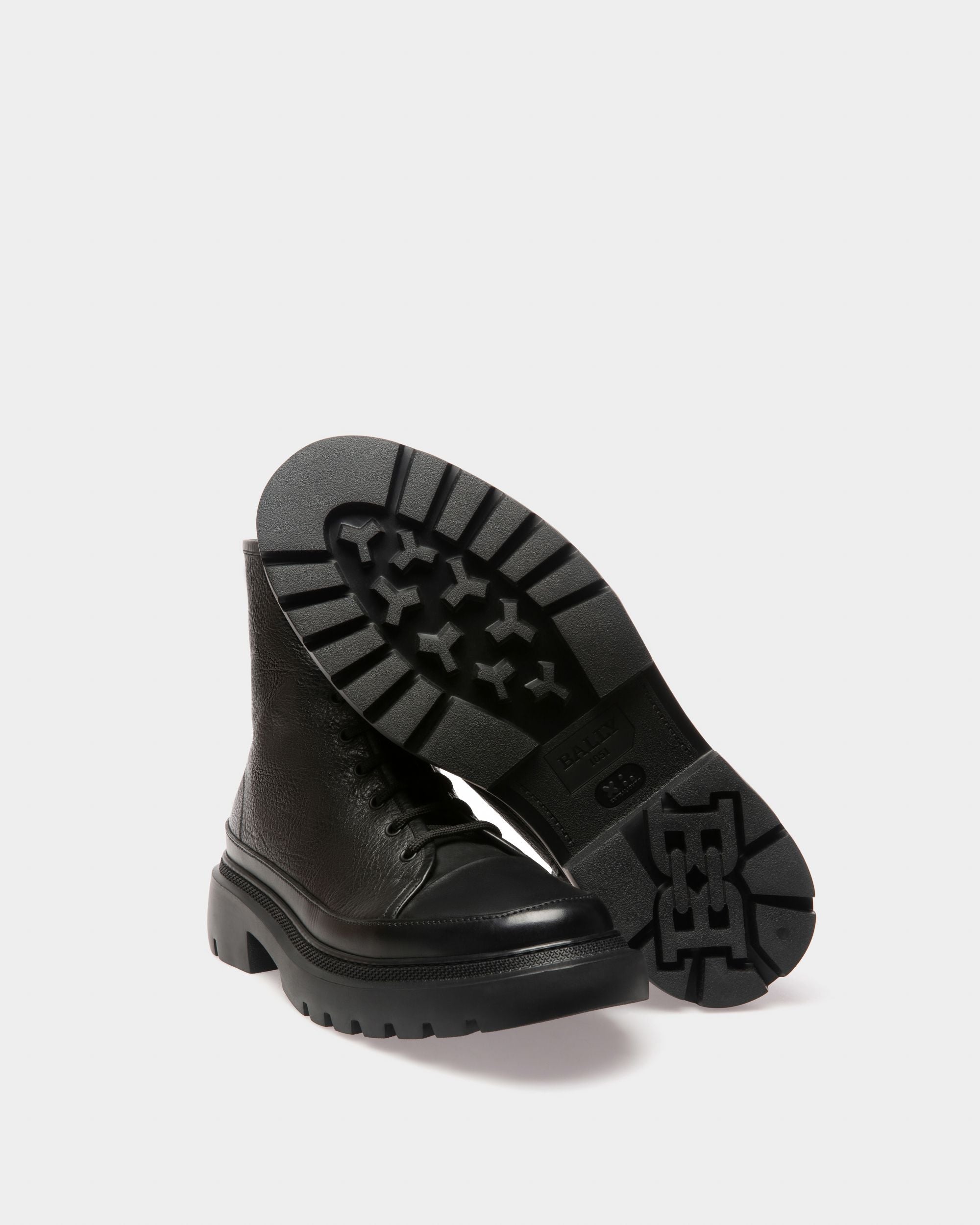 Vatiz Bottines En Cuir Noir - Homme - Bally - 05