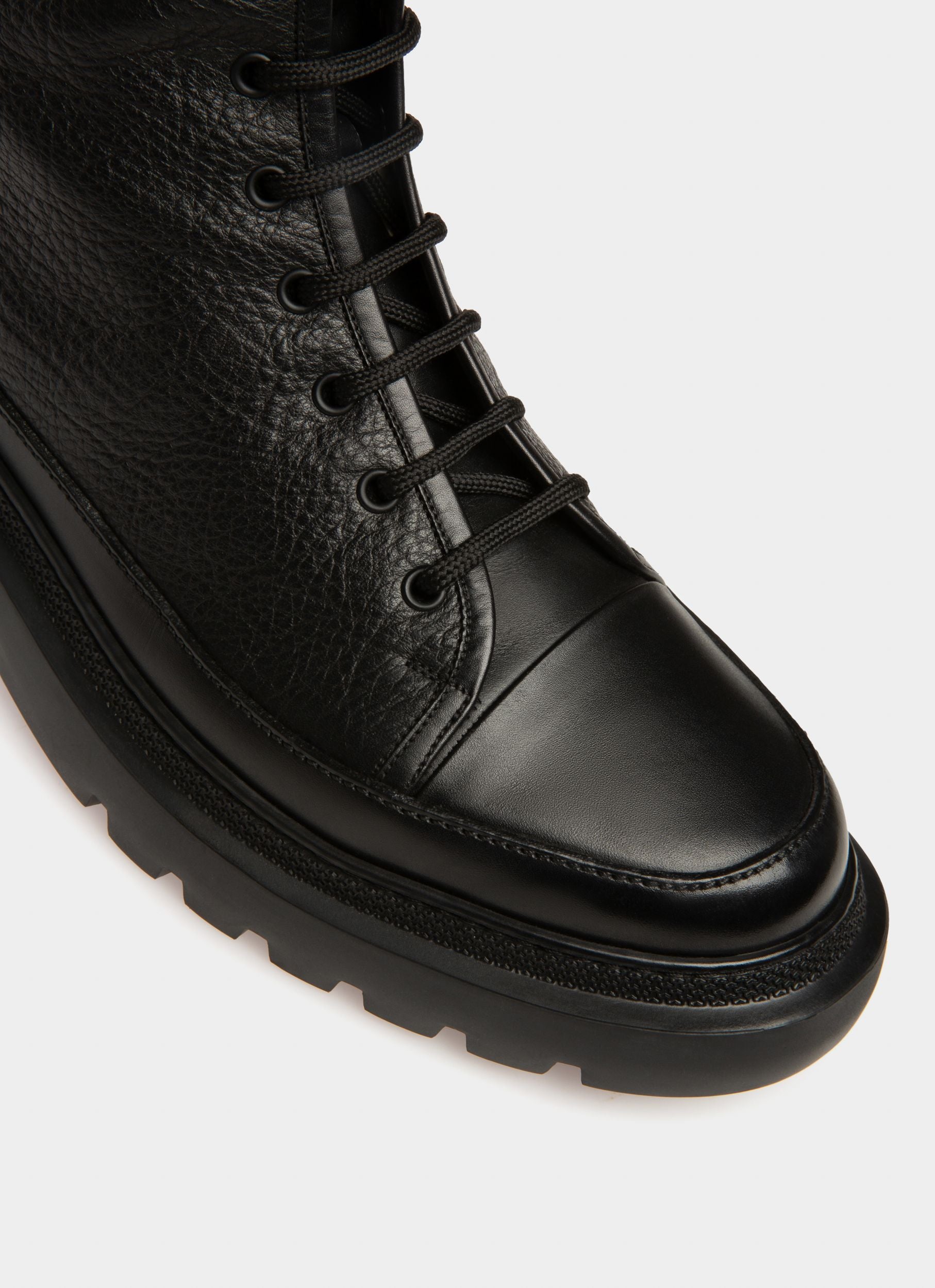 Vatiz Botines En Cuero De Color Negro - Hombre - Bally - 06