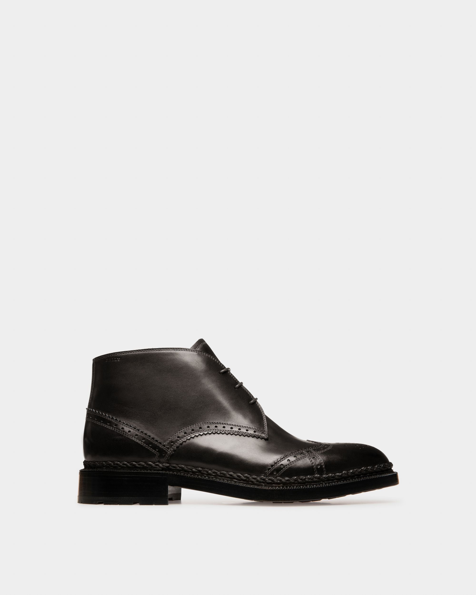 Oktavio Bottines En Cuir Noir - Homme - Bally - 01