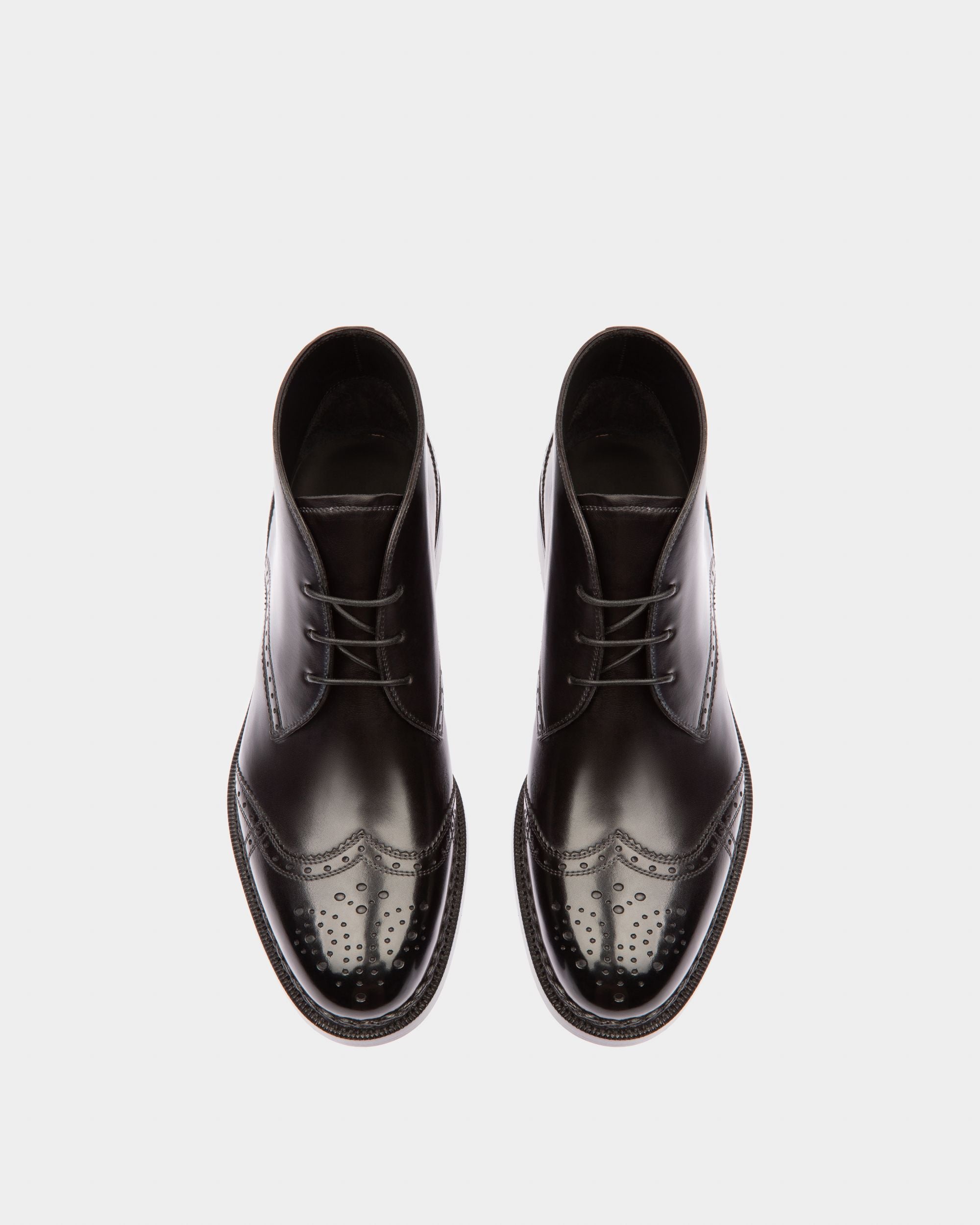 Oktavio Bottines En Cuir Noir - Homme - Bally - 02