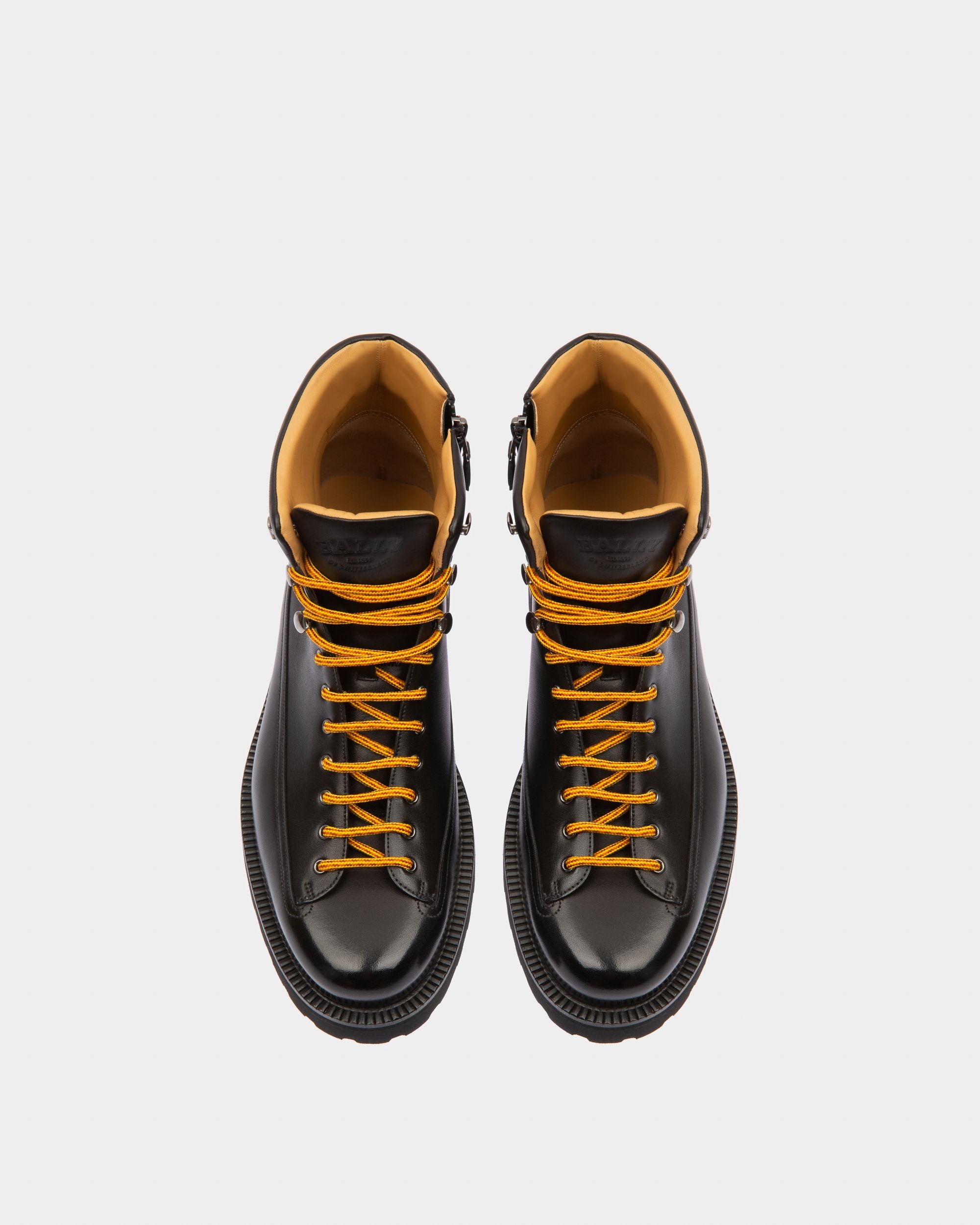 Norkwel Leather Boots In Black - Men's - Bally - 02