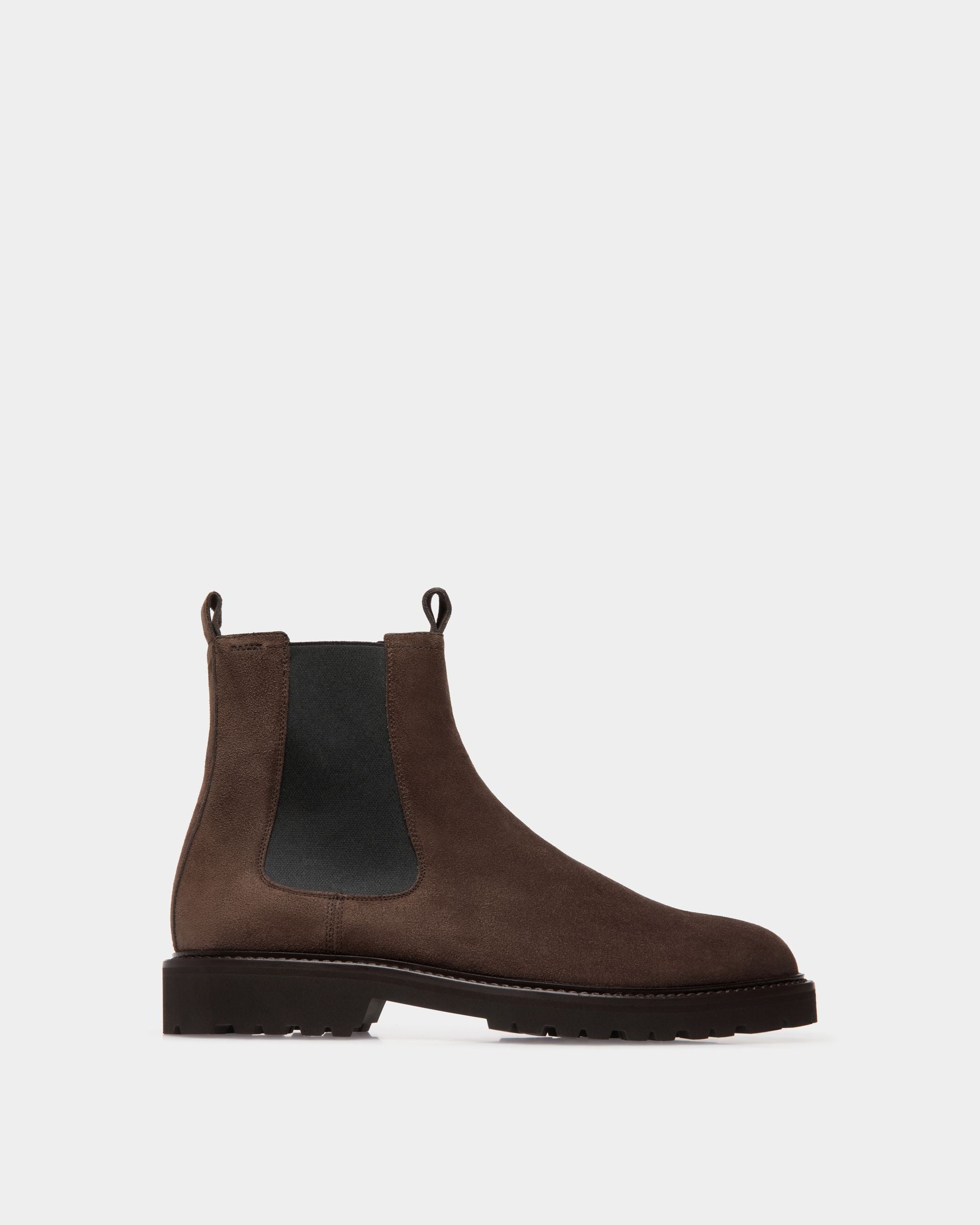Bootie in Brown Suede - Men's - Bally - 01