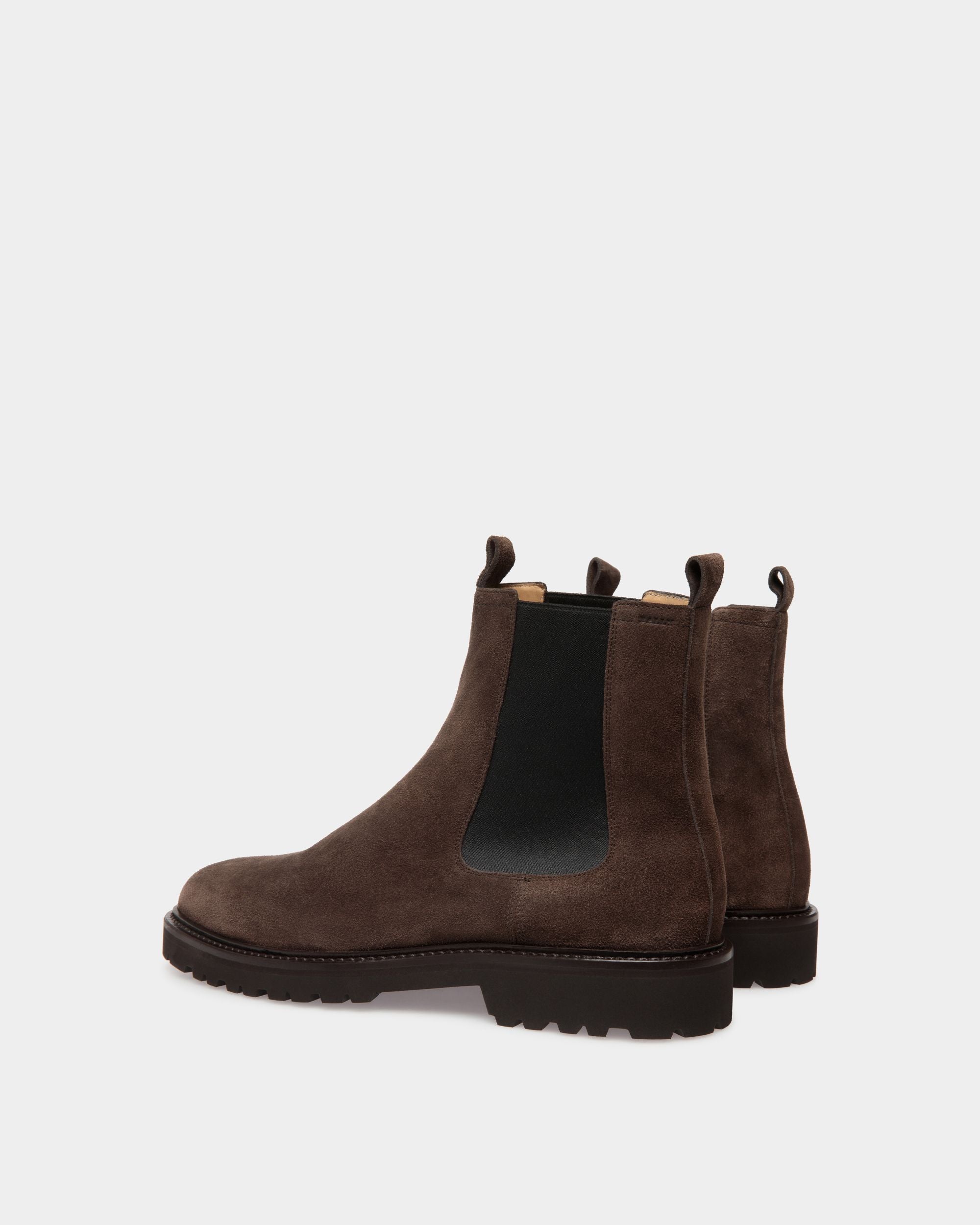 Bootie in Brown Suede - Men's - Bally - 03