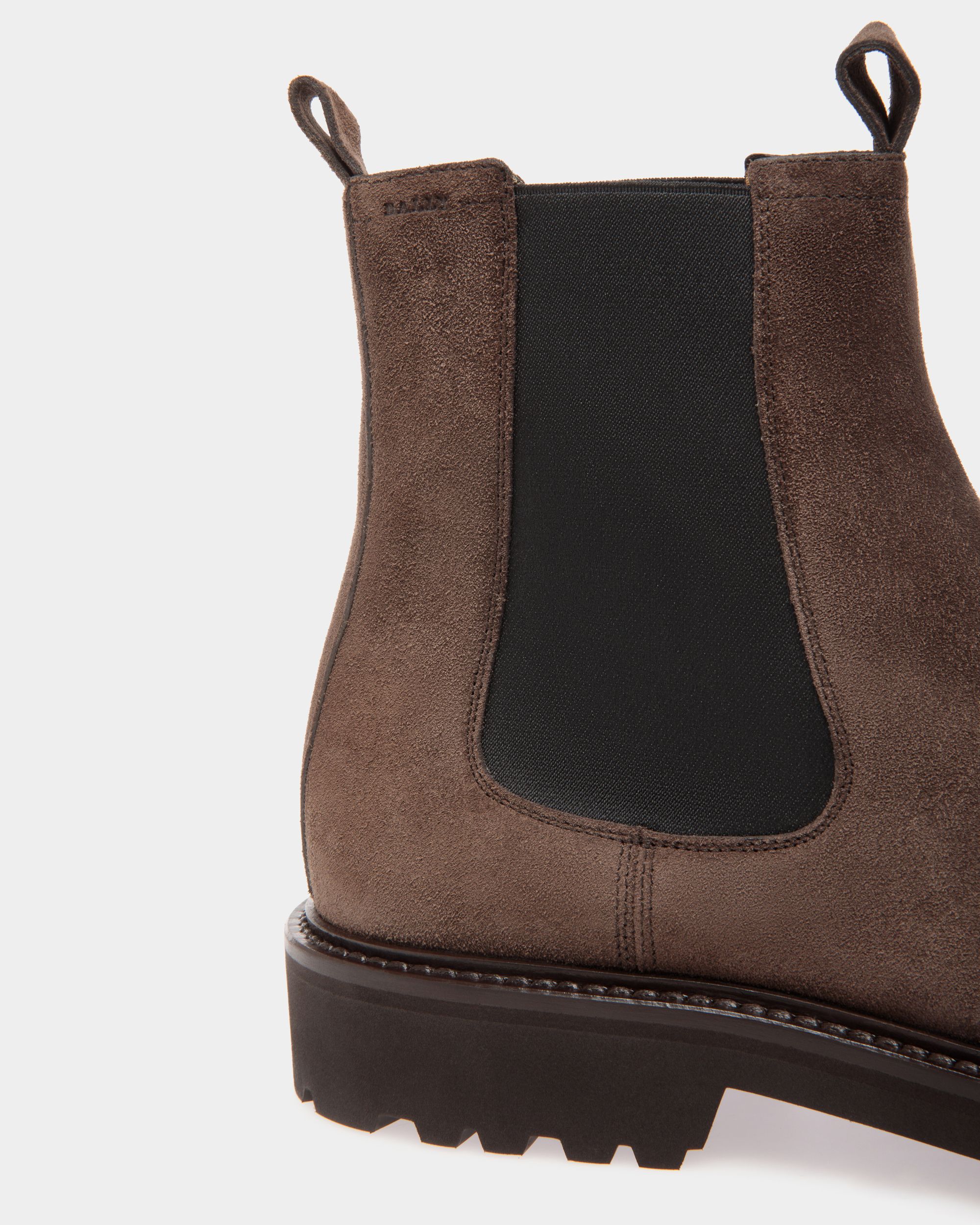 Bootie in Brown Suede - Men's - Bally - 05