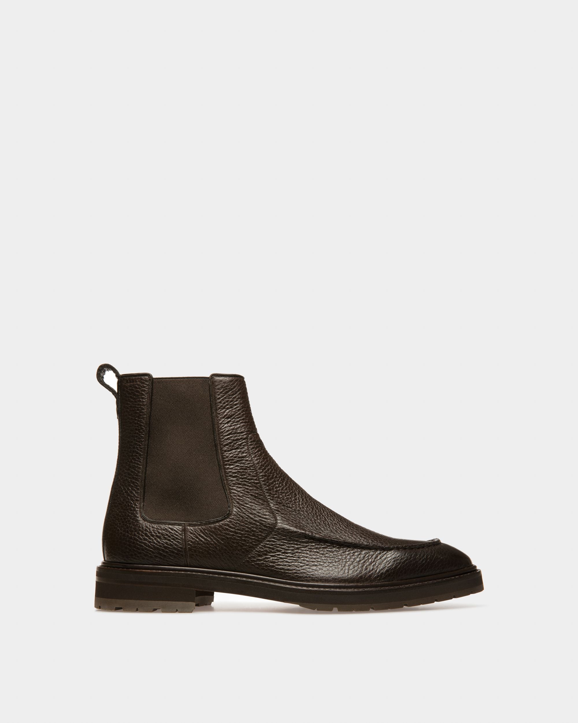 Mirno Lederstiefelette In Ebenholzbraun - Herren - Bally - 01