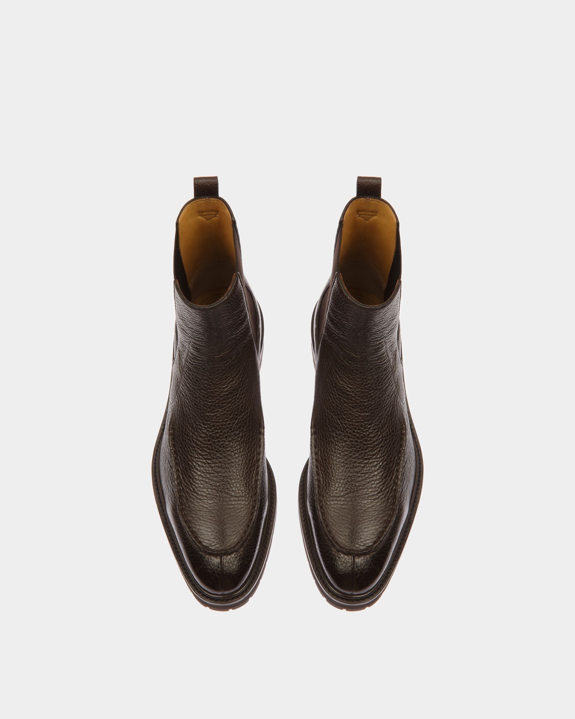 Mirno Lederstiefelette In Ebenholzbraun - Herren - Bally - 02