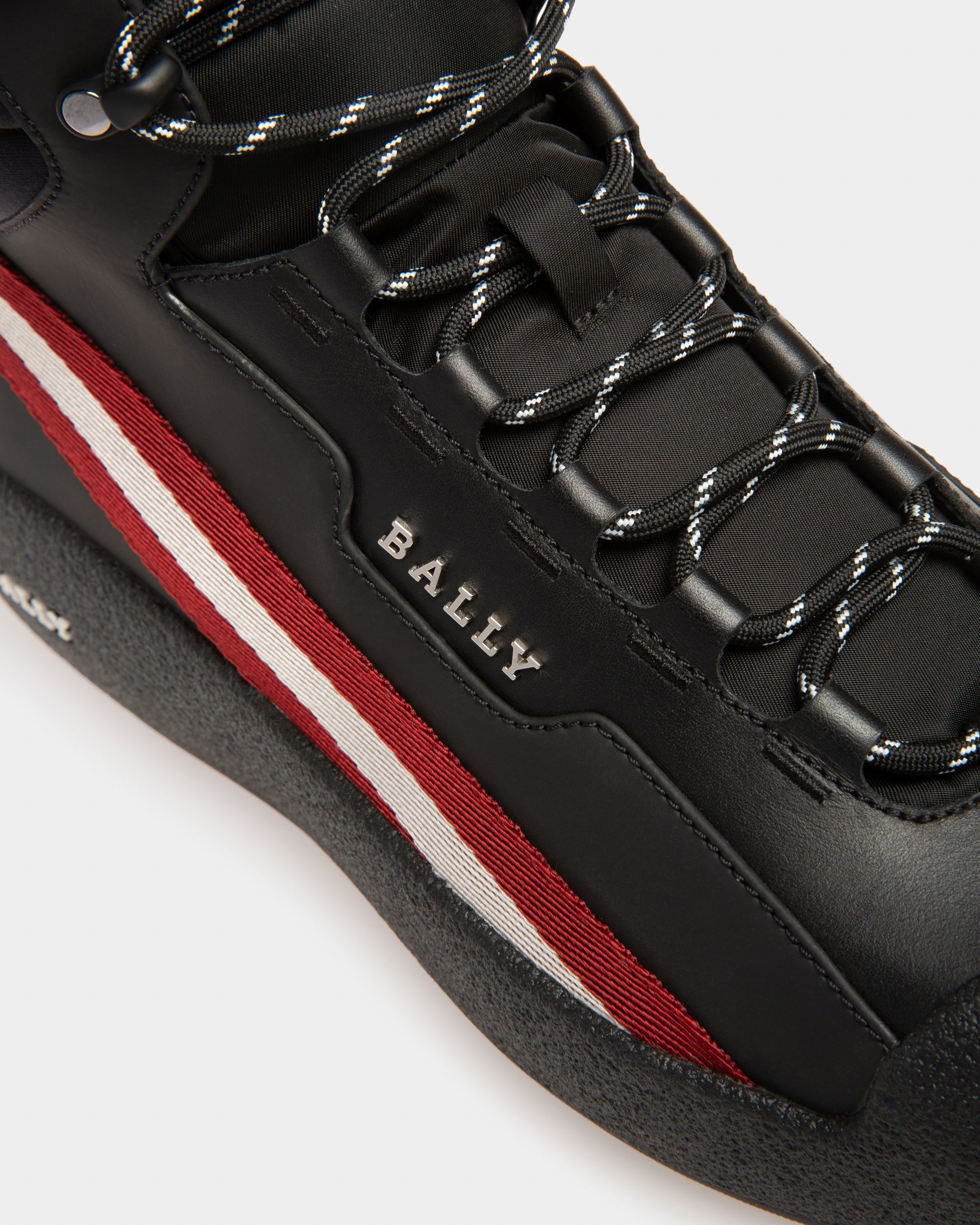 Clyde Schneestiefel Aus Schwarzem Leder - Herren - Bally - 06