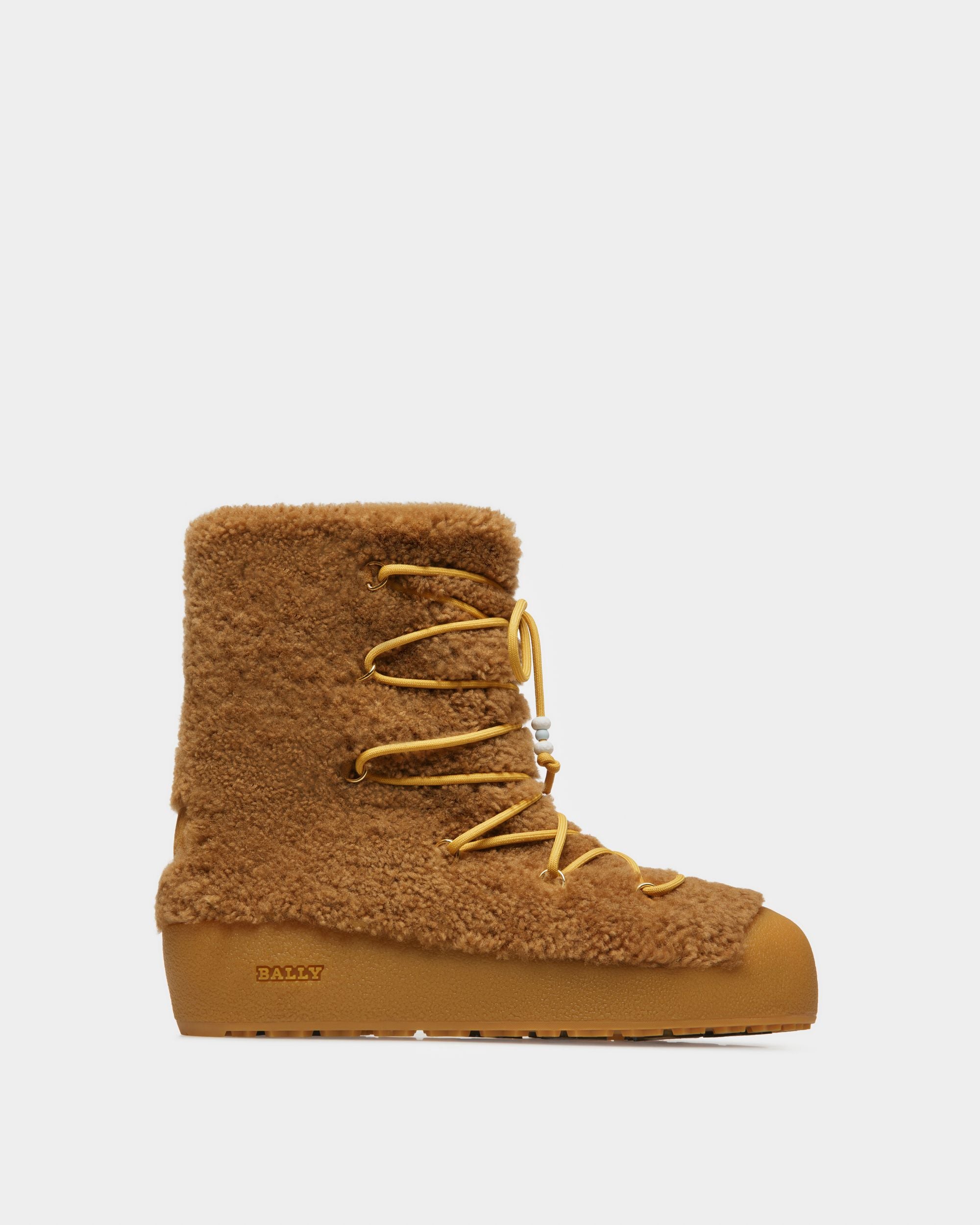 Corviglia Leder-Schneestiefel In Camel - Herren - Bally - 01