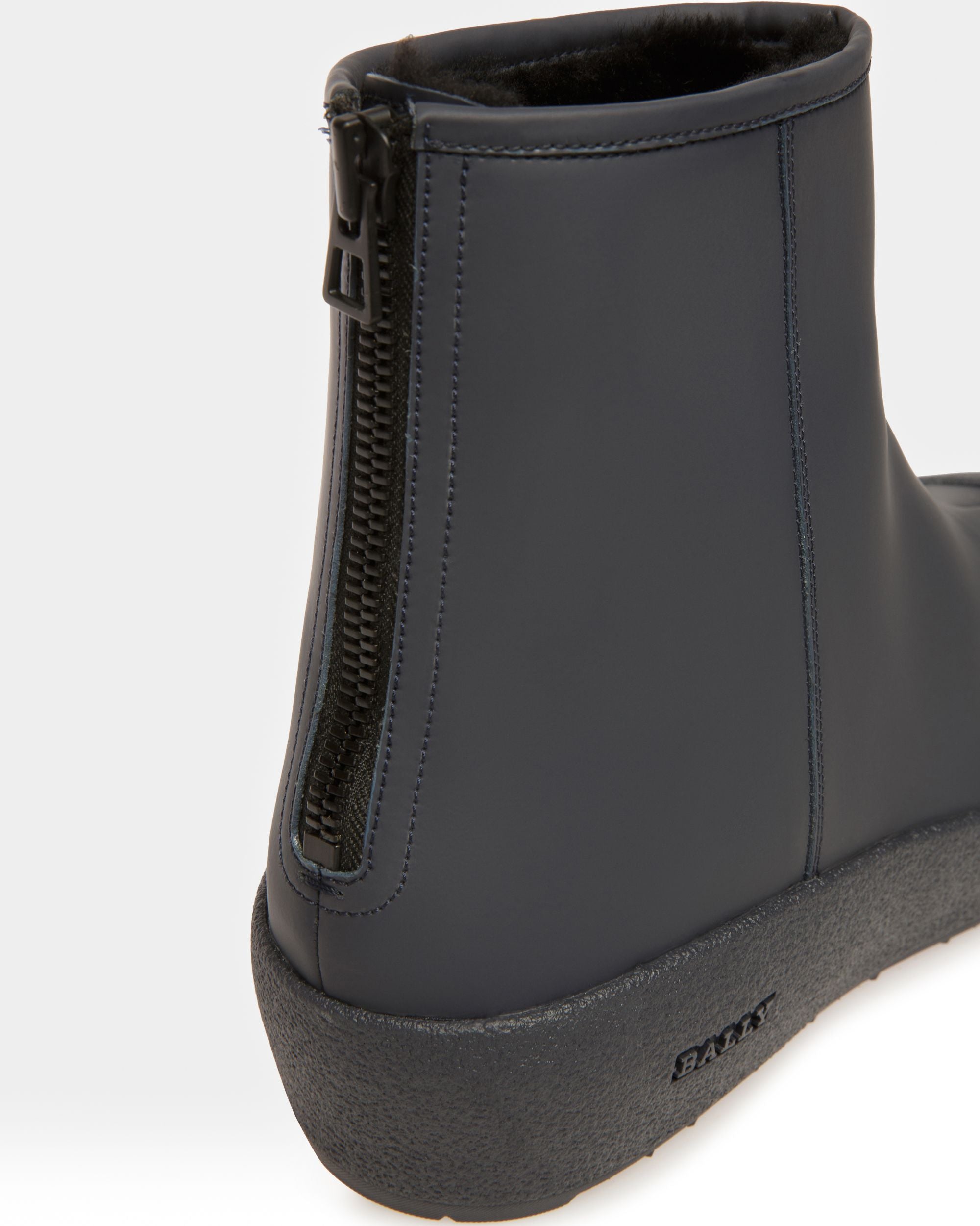 Bernina Leder-Schneestiefel In Marineblau - Herren - Bally - 06