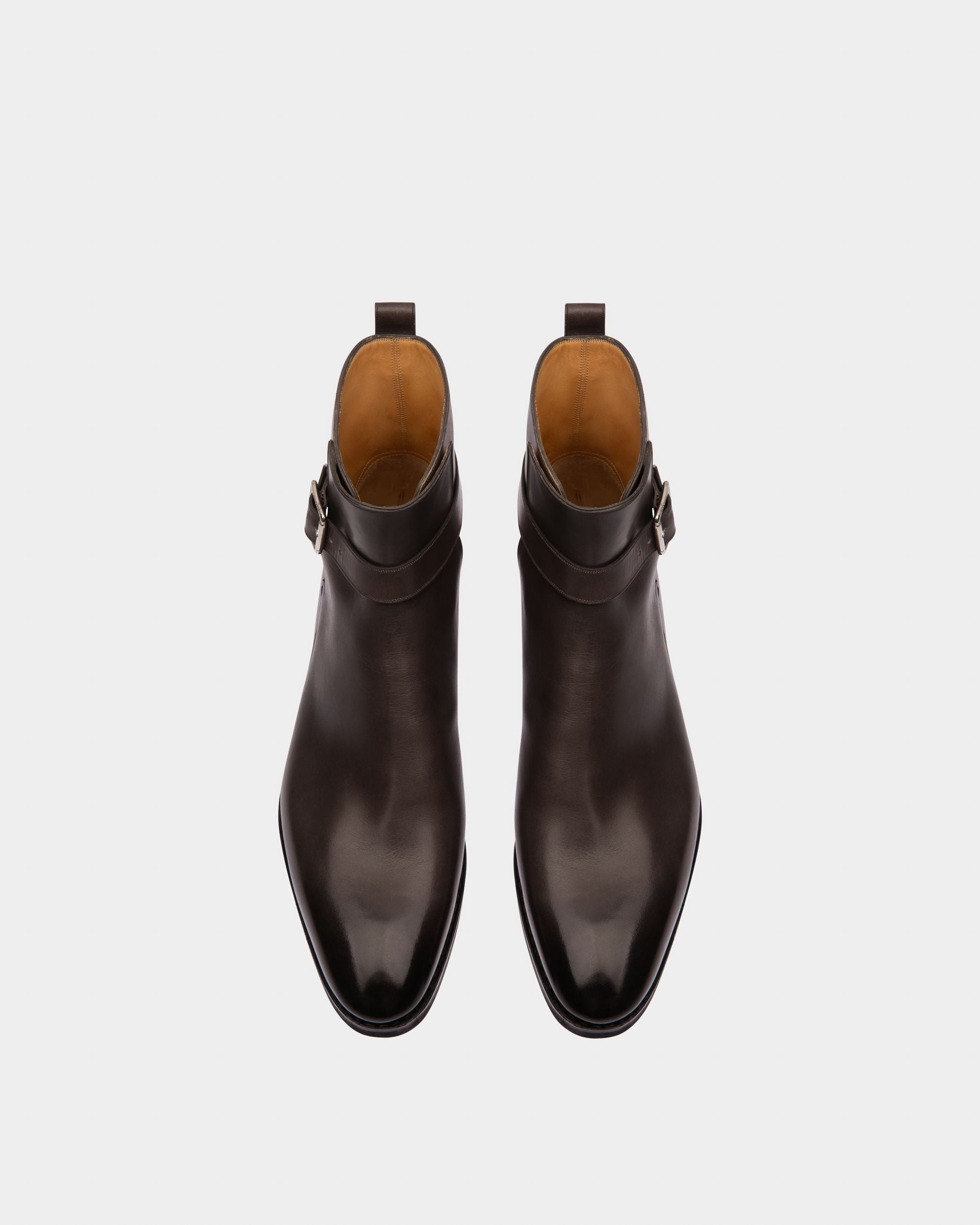 Scaviel Stiefel Aus Militärgrünem Leder - Herren - Bally - 02