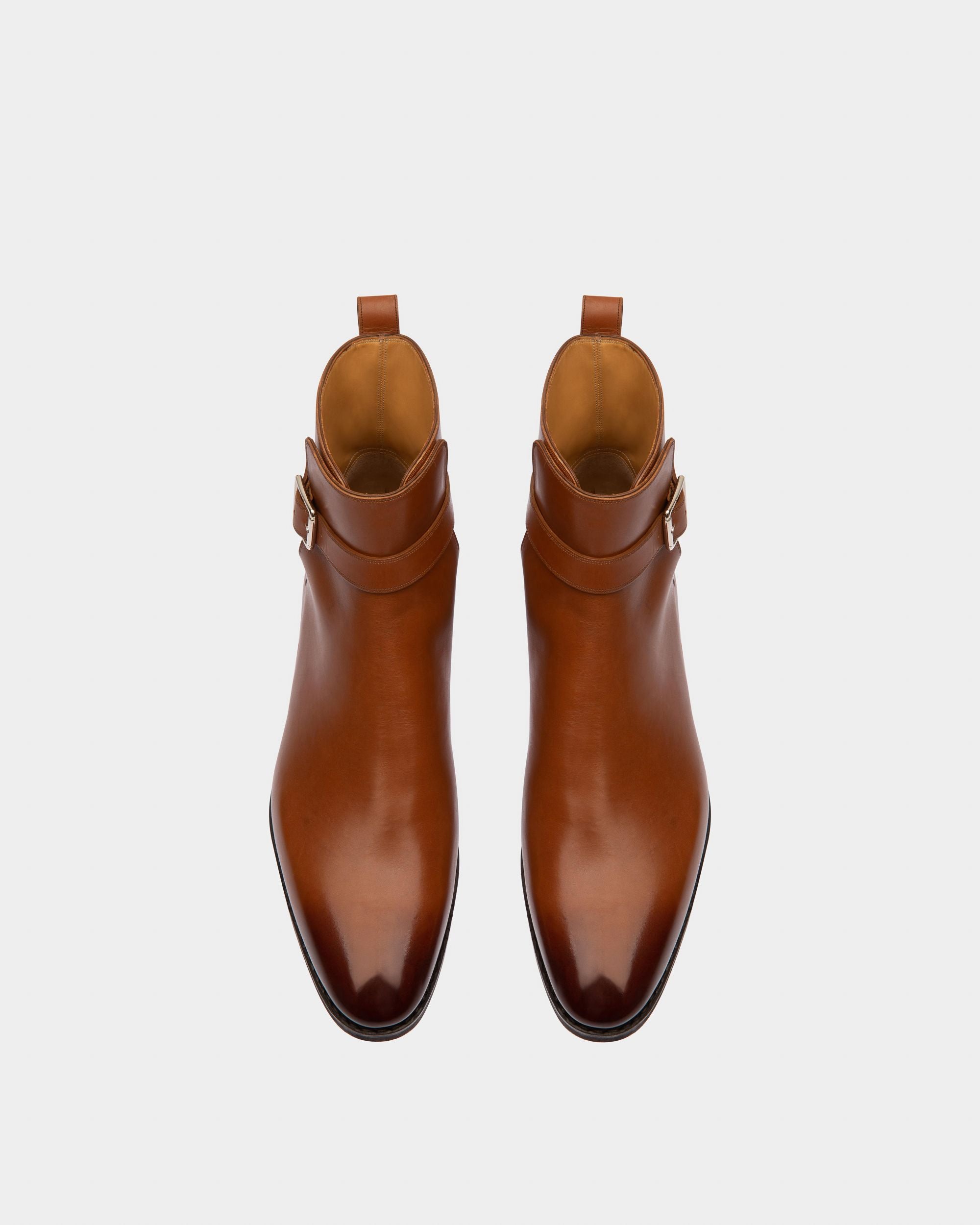 Scaviel Stiefel Aus Braunem Leder - Herren - Bally - 02