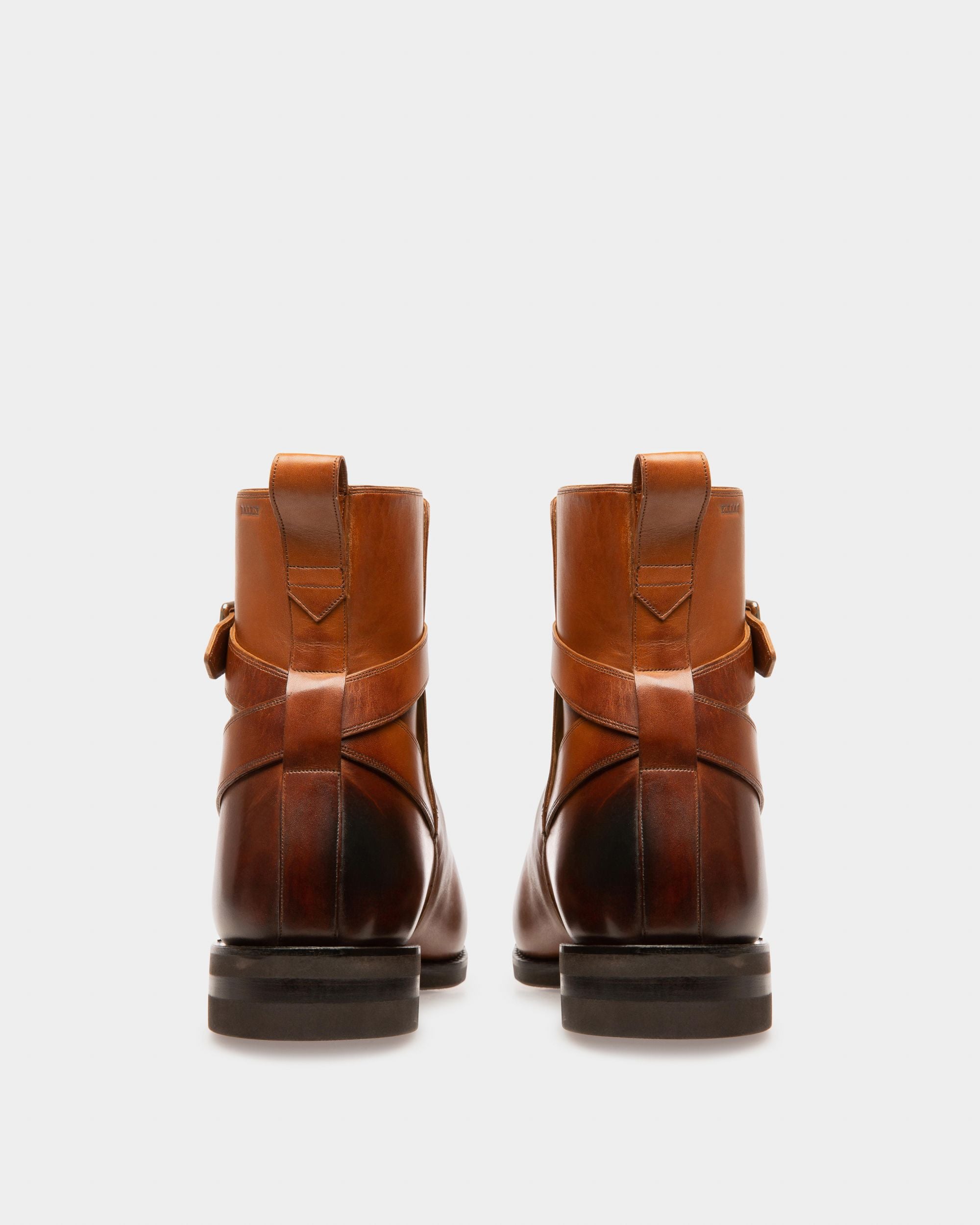 Scaviel Stiefel Aus Braunem Leder - Herren - Bally - 04