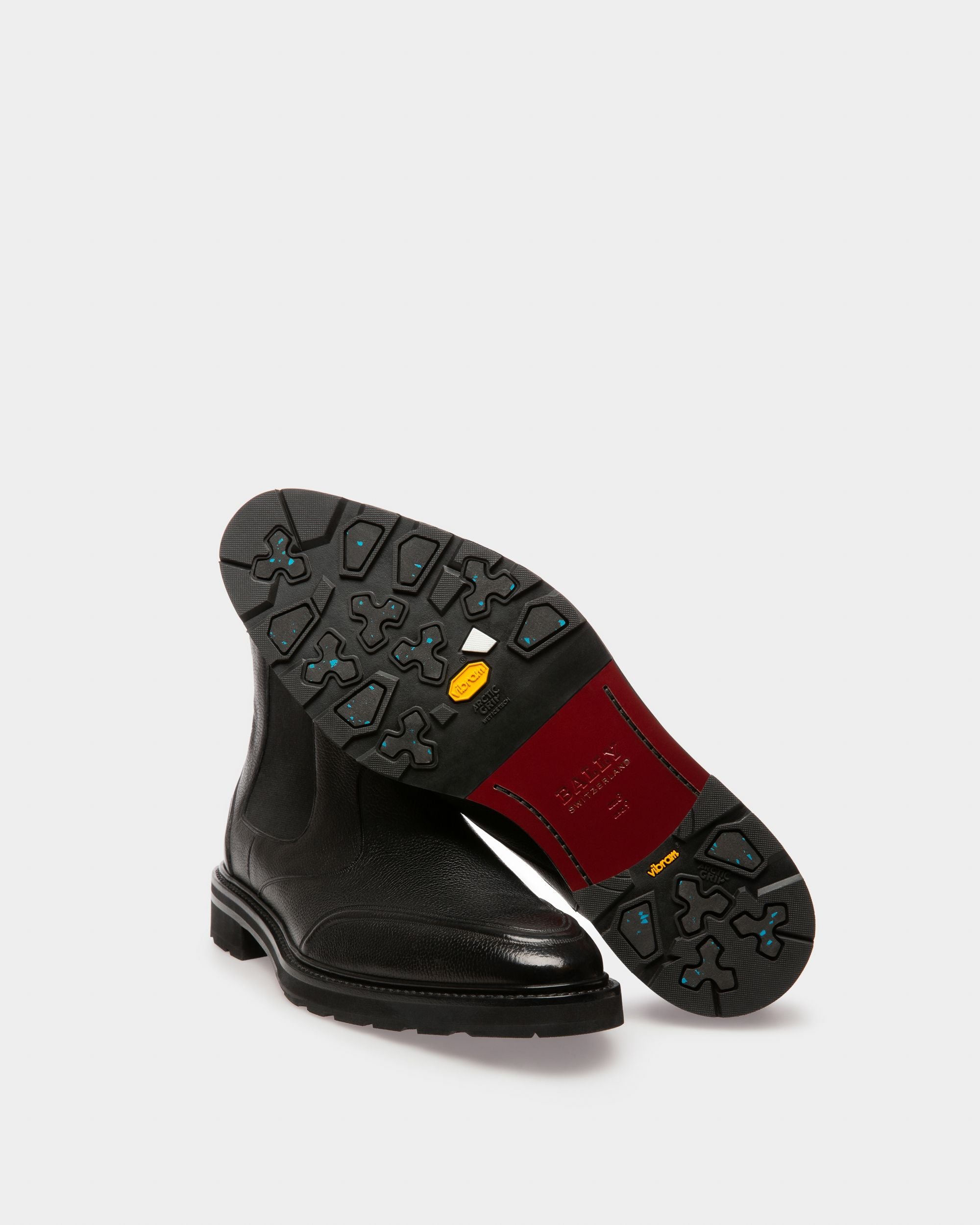 Mildor Botines En Cuero De Color Negro - Hombre - Bally - 05