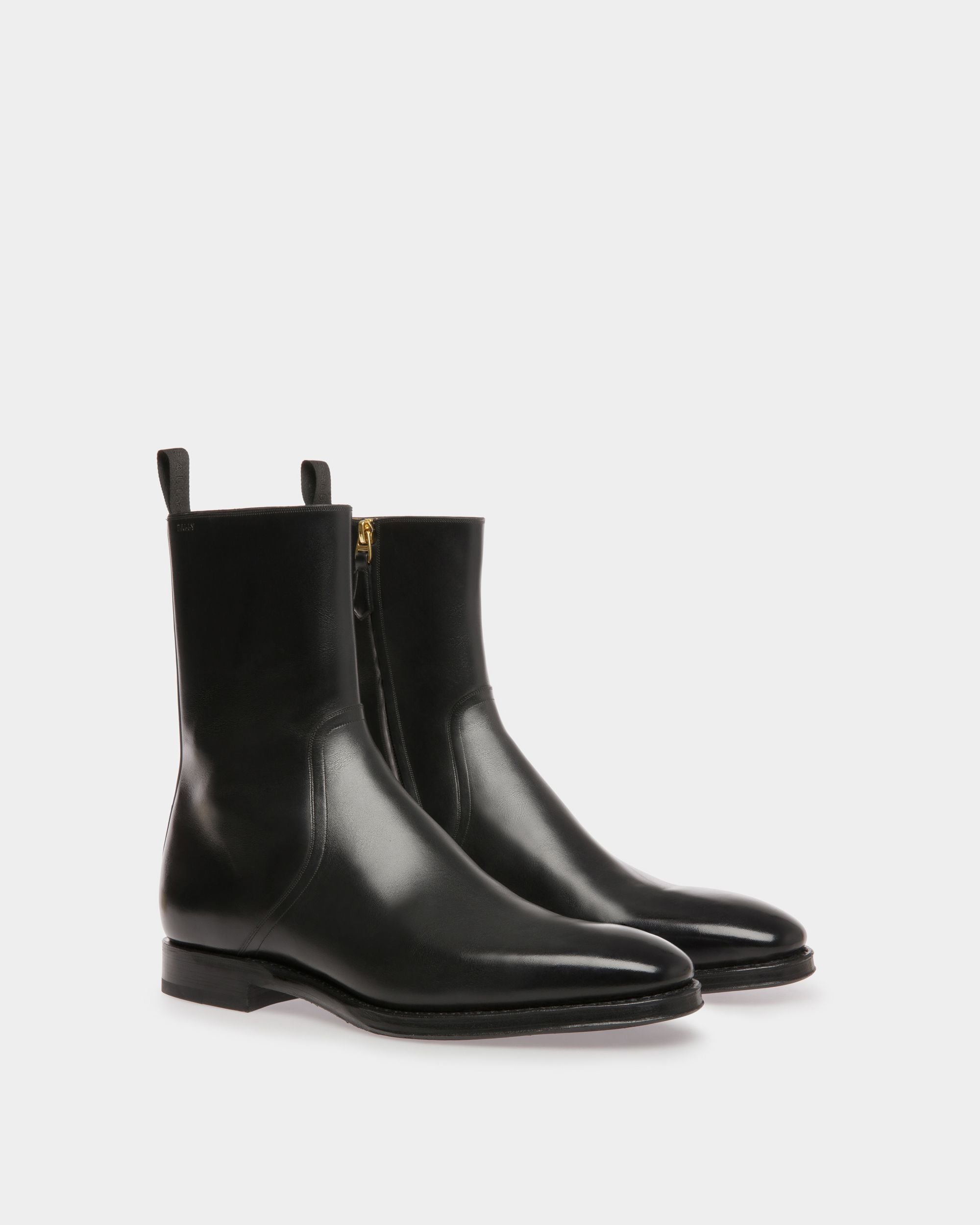 Scribe Stiefelette Aus Leder in Schwarz - Herren - Bally - 02