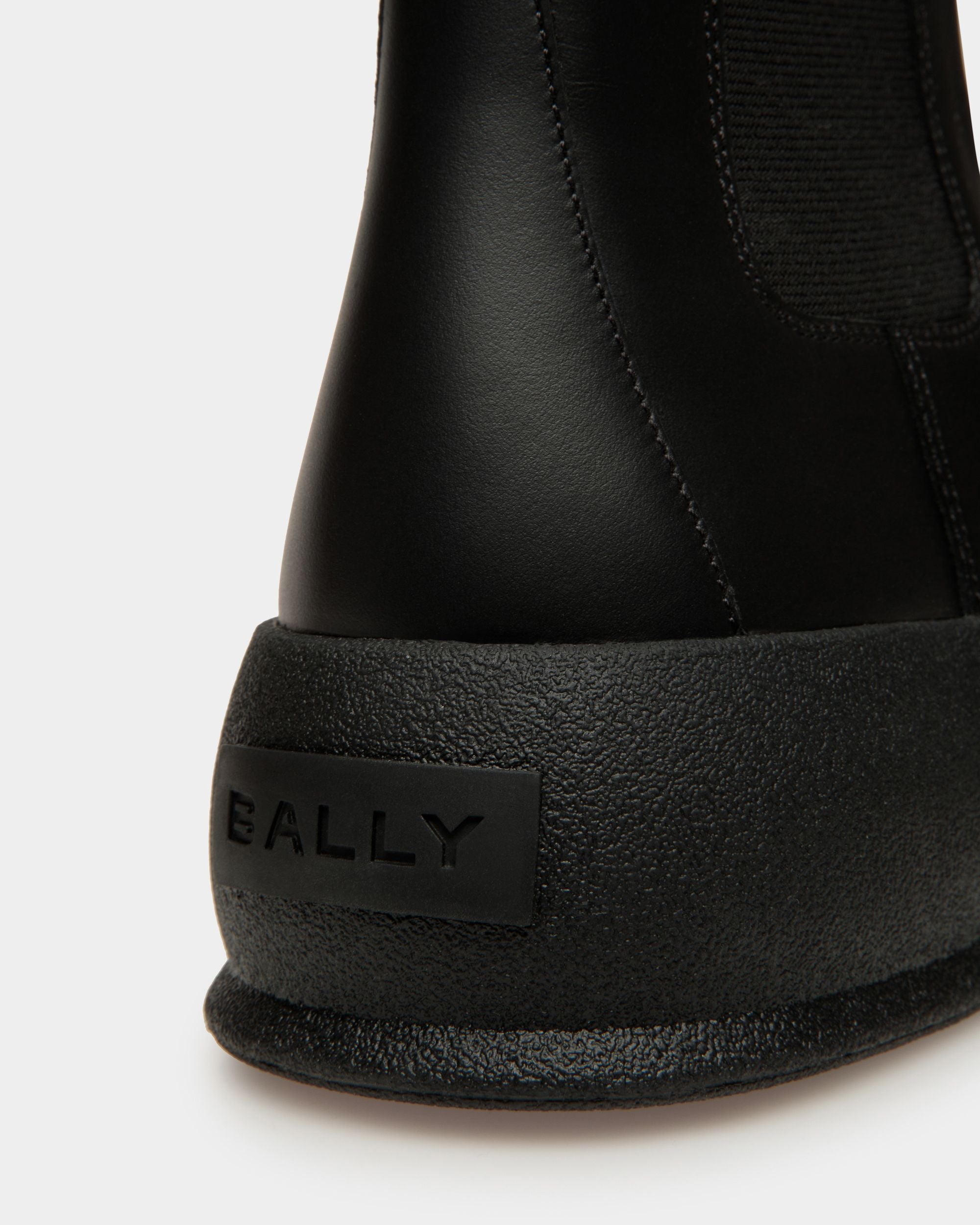 Bottes De Neige Frei En Cuir Noir - Homme - Bally - 05