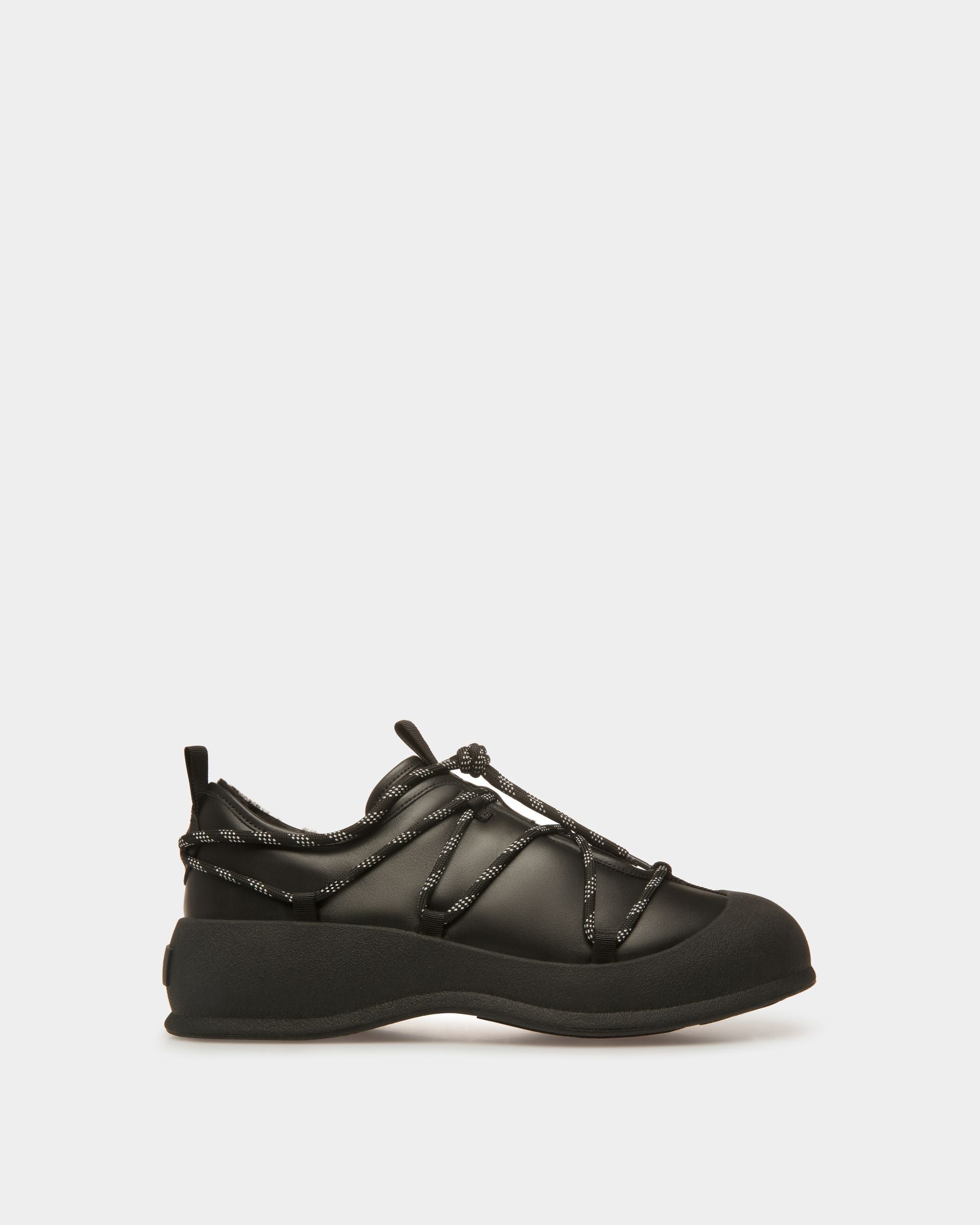 Frei Snow Boots In Black Leather - Men's - Bally - 01