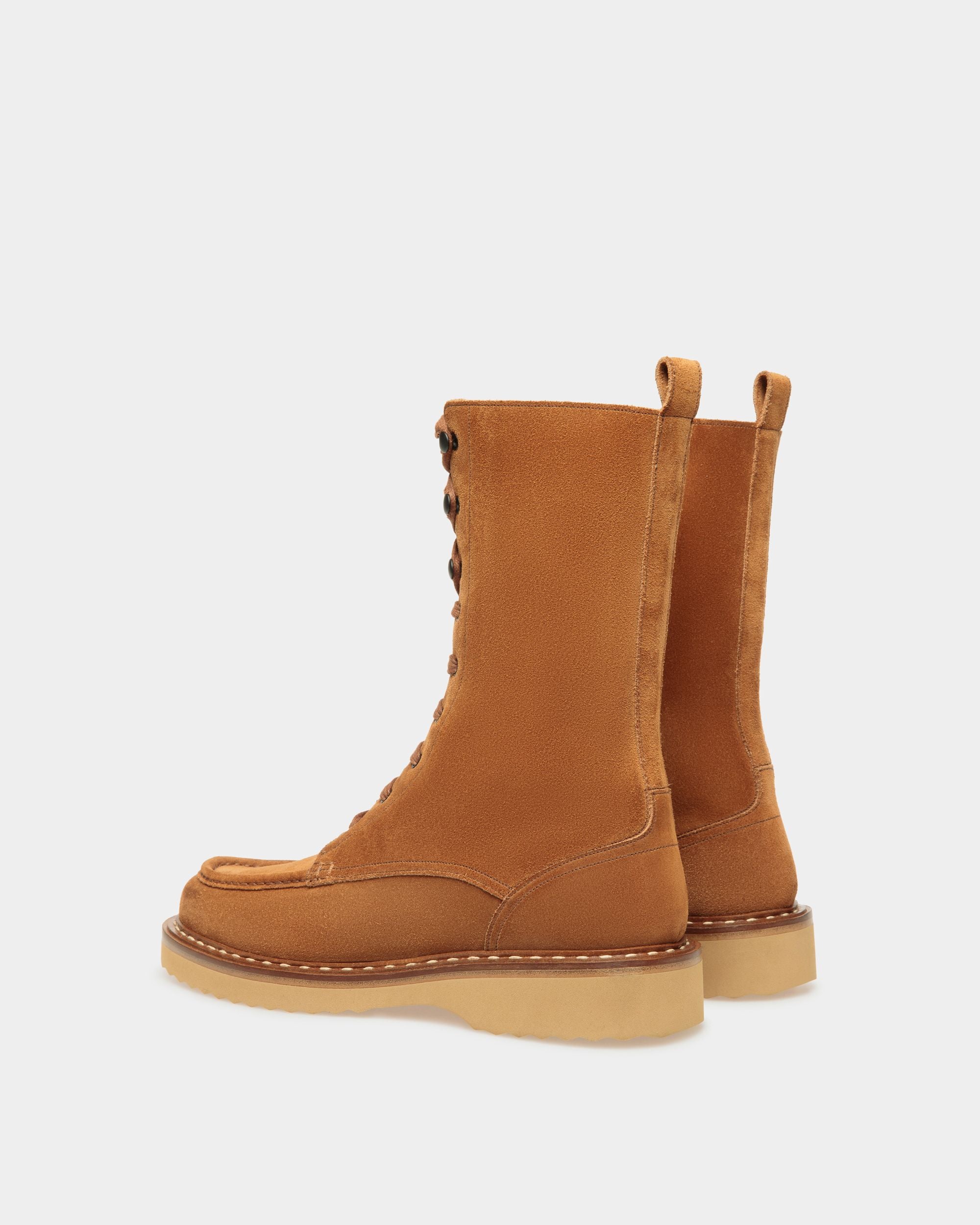 Neasden Booties In Brown Leather - Men's - Bally - 03