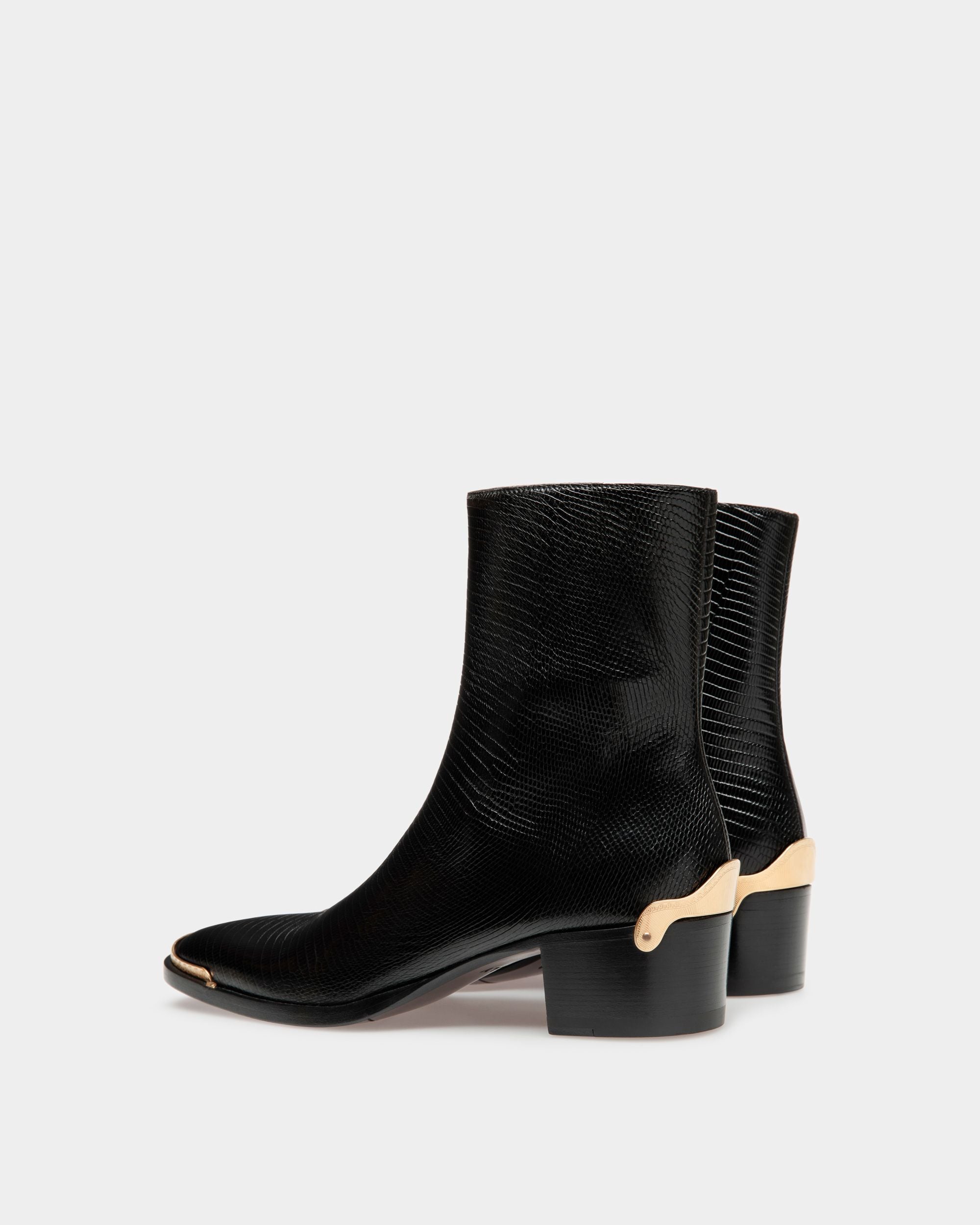 Botines Frankel De Piel Negra - Hombre - Bally - 03