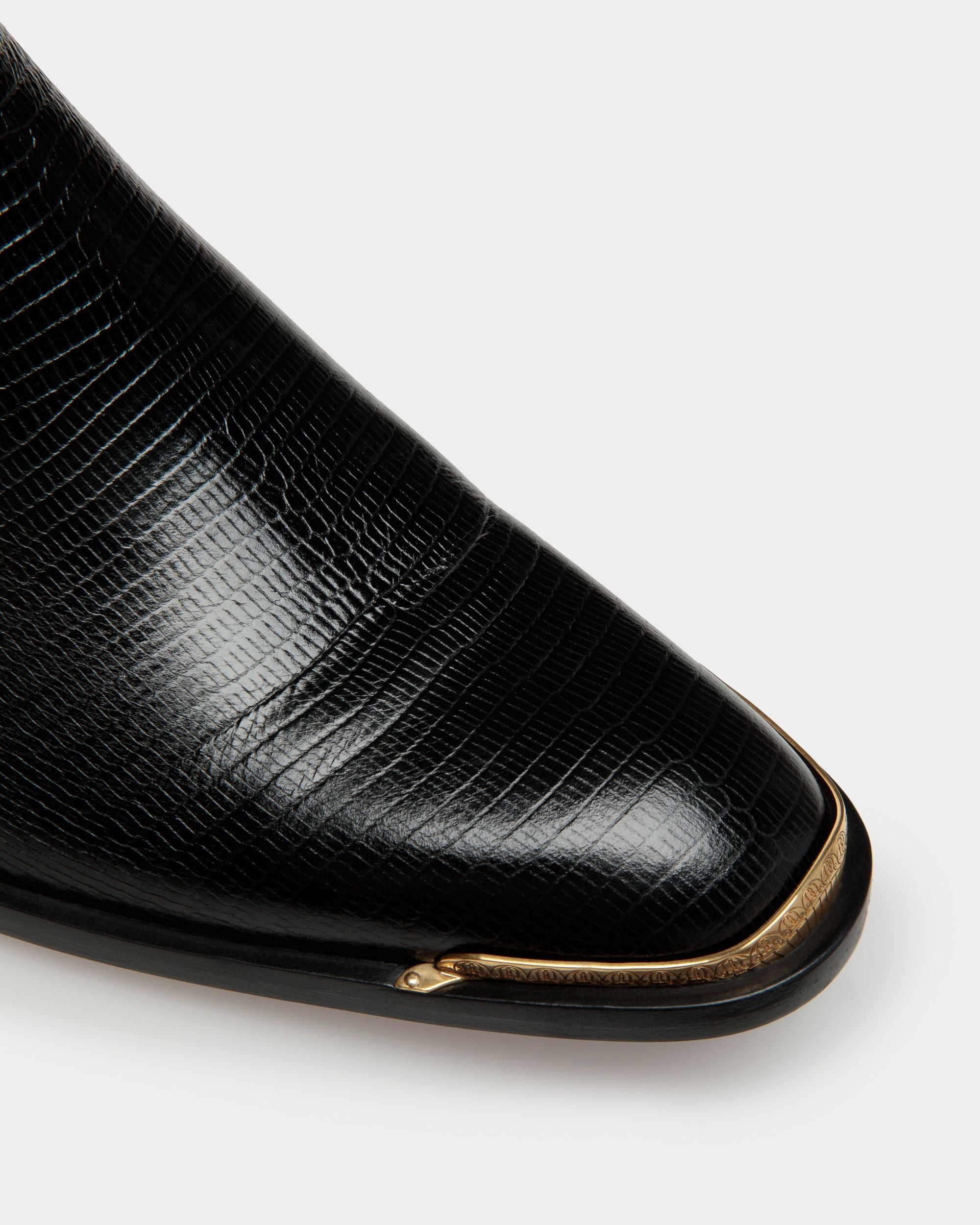 Botines Frankel De Piel Negra - Hombre - Bally - 04