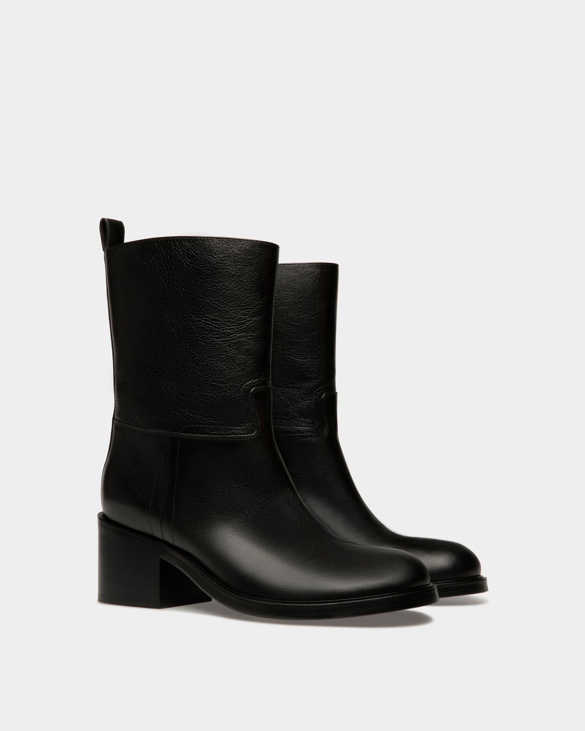 Peggy Stiefel Aus Leder In Schwarz - Herren - Bally - 03