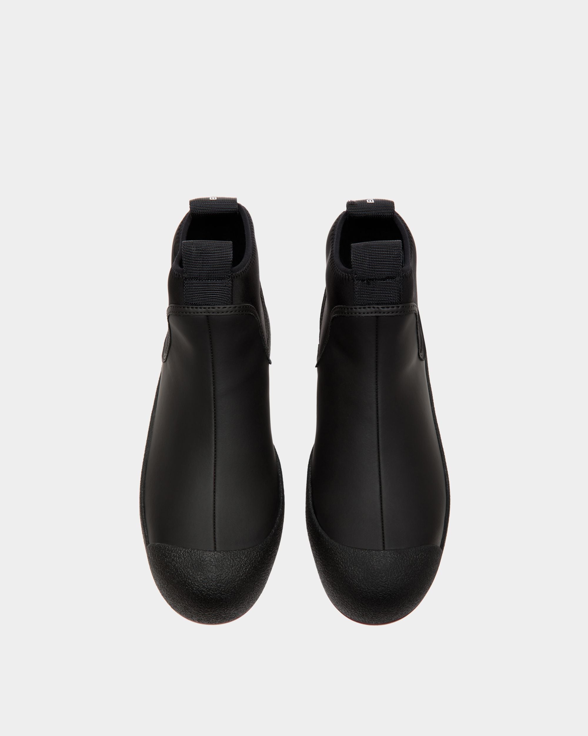 Bally Curling Boots In Black Leather - Hombre - Bally - 04
