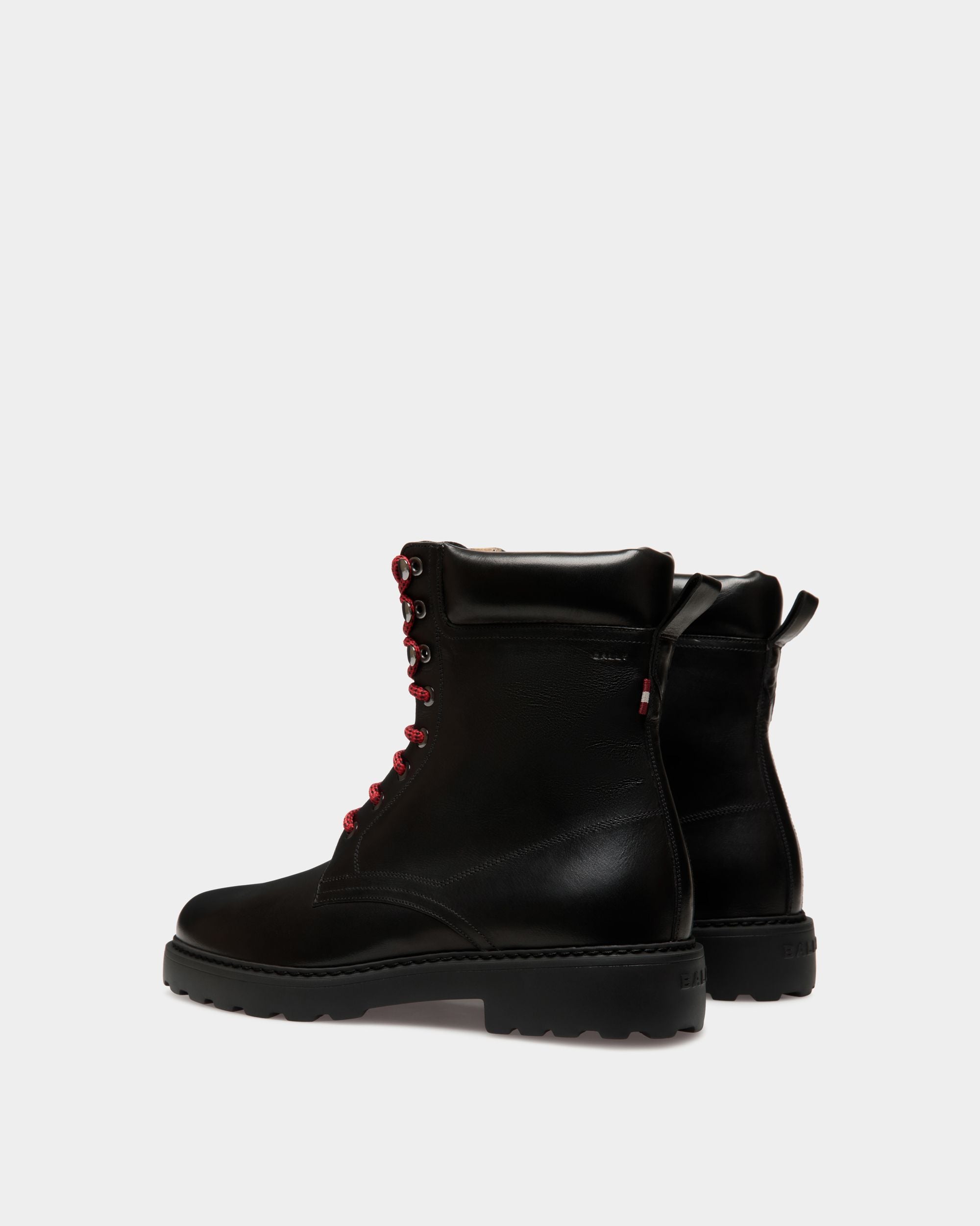 Bottine Gusto En Cuir Noir - Homme - Bally - 03
