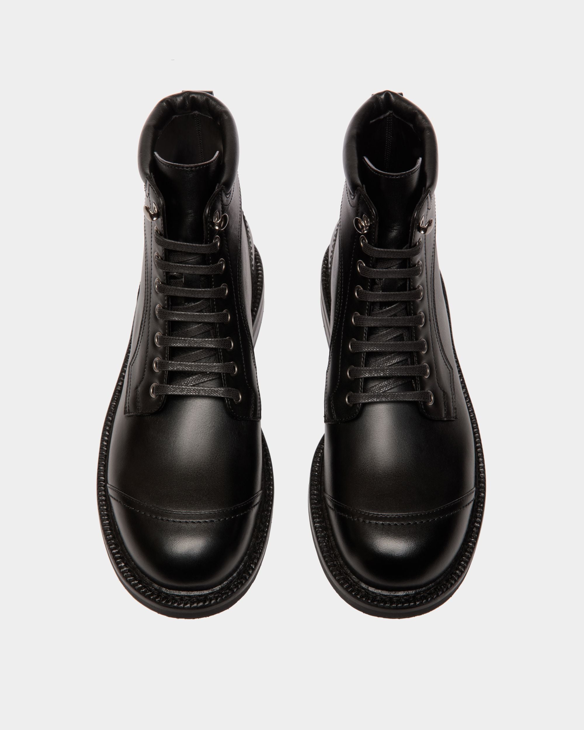 Norwelt Stiefelette Aus Leder In Schwarz - Herren - Bally - 05