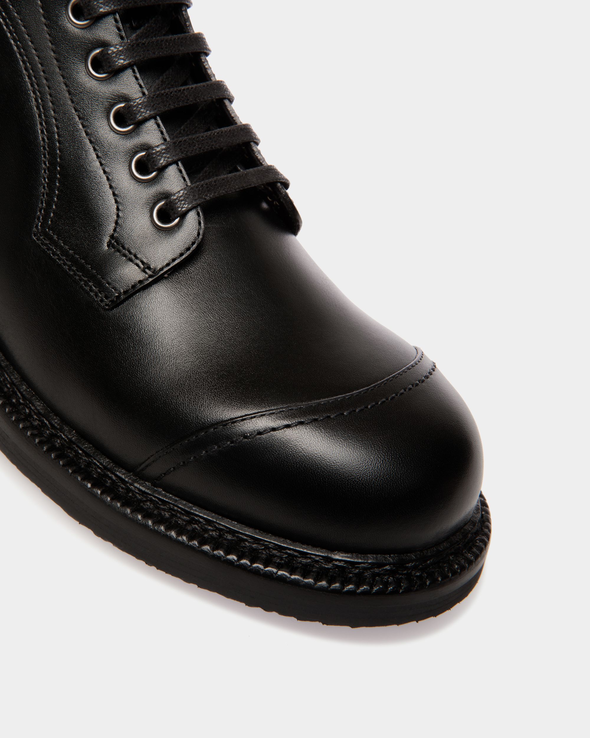 Norwelt Stiefelette Aus Leder In Schwarz - Herren - Bally - 06
