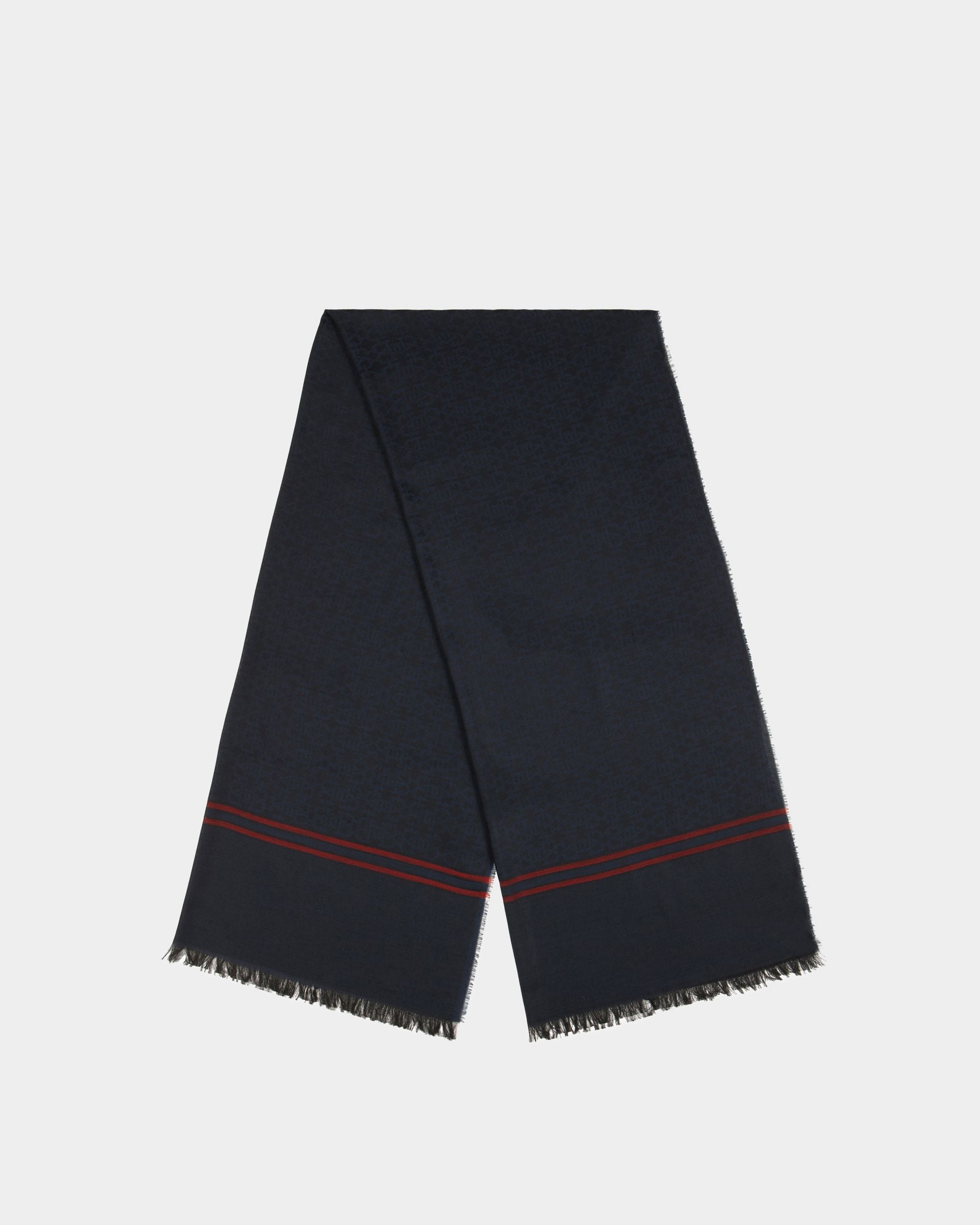 Écharpe Avec Monogramme B - Homme - Bally - 01