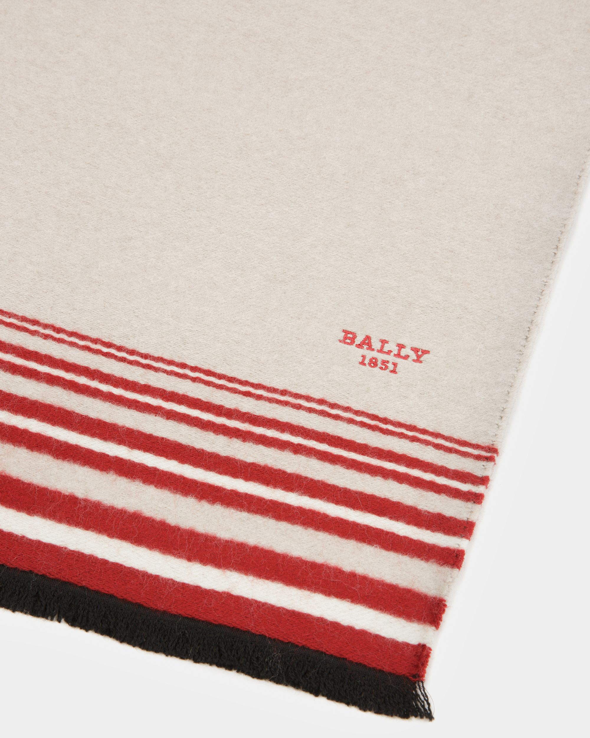 Écharpe Fantaisie À Rayures - Homme - Bally - 02