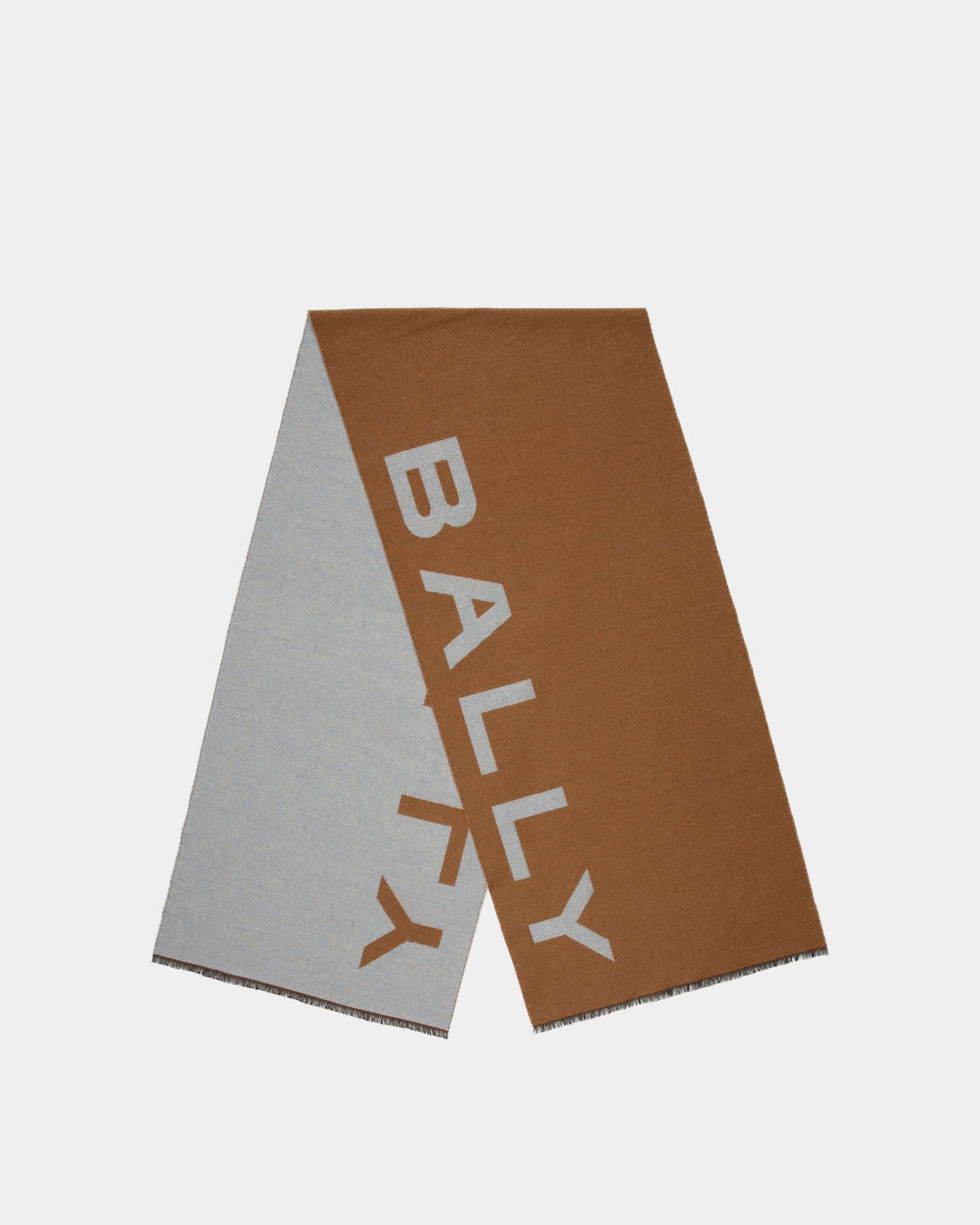 Logo Schal Aus Stoff in Poolside und Desert - Herren - Bally - 01