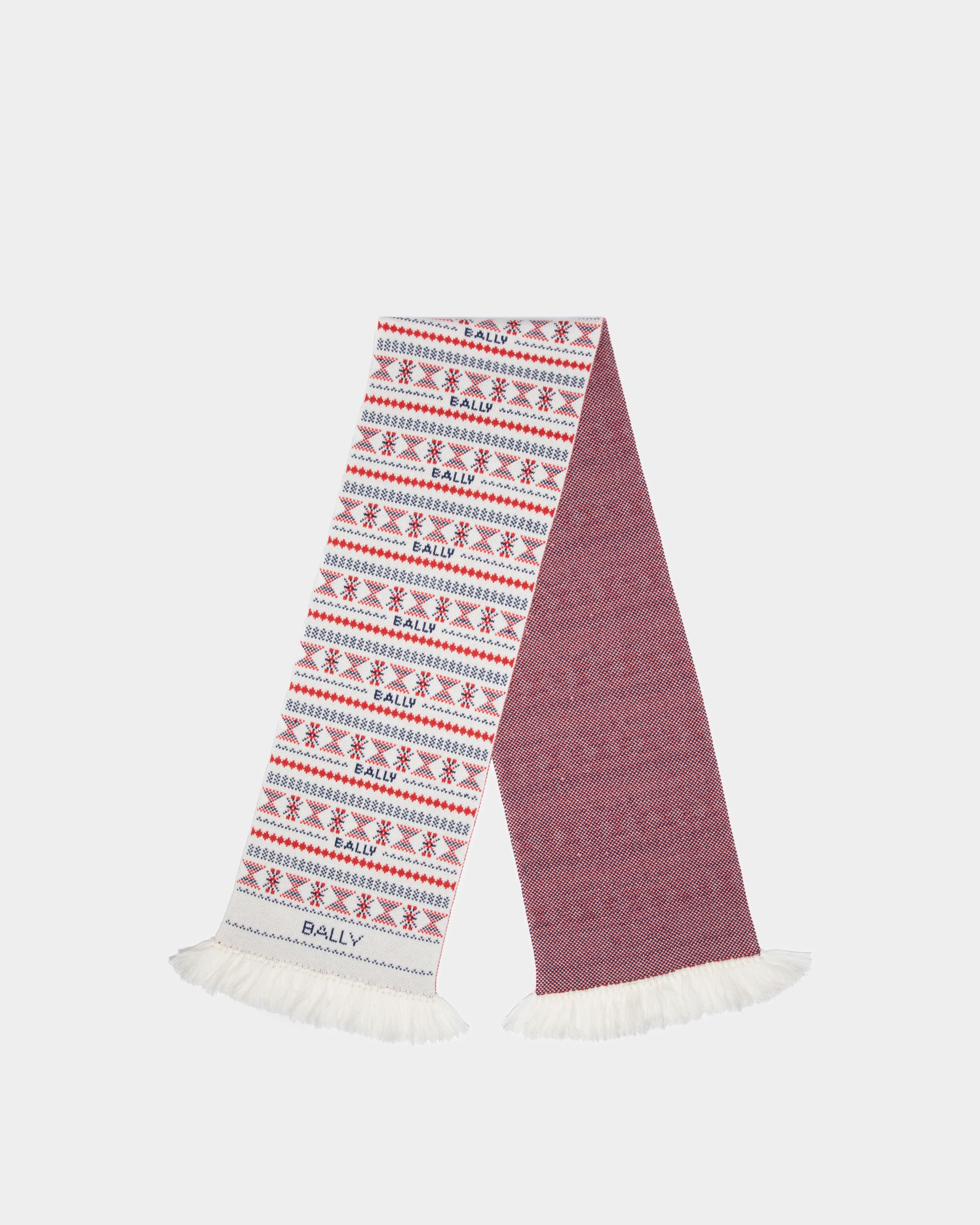 Écharpe Moutain En Laine Multicolore - Homme - Bally - 01