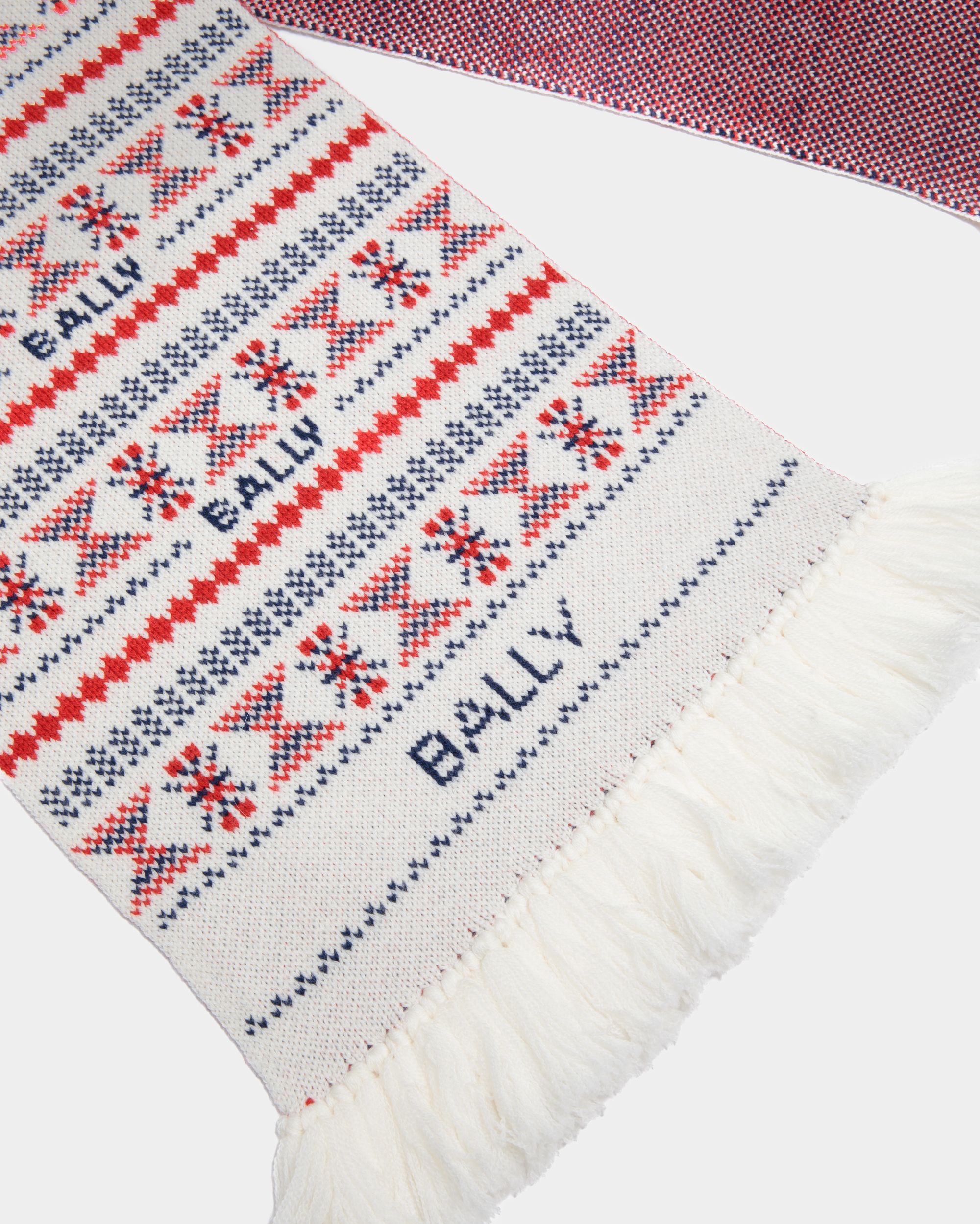 Écharpe Moutain En Laine Multicolore - Homme - Bally - 03