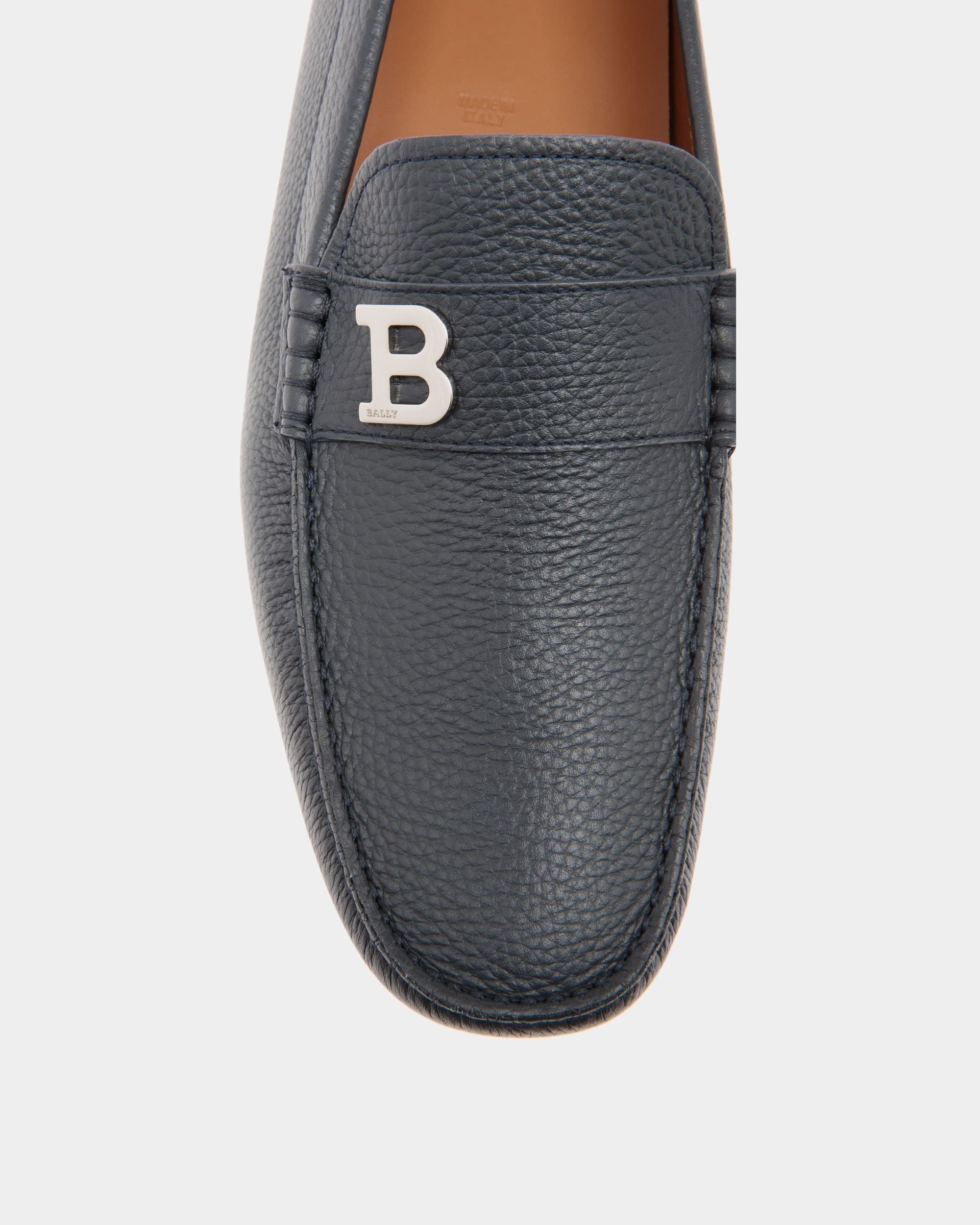 Driver In Blue Leather - Homme - Bally - 05