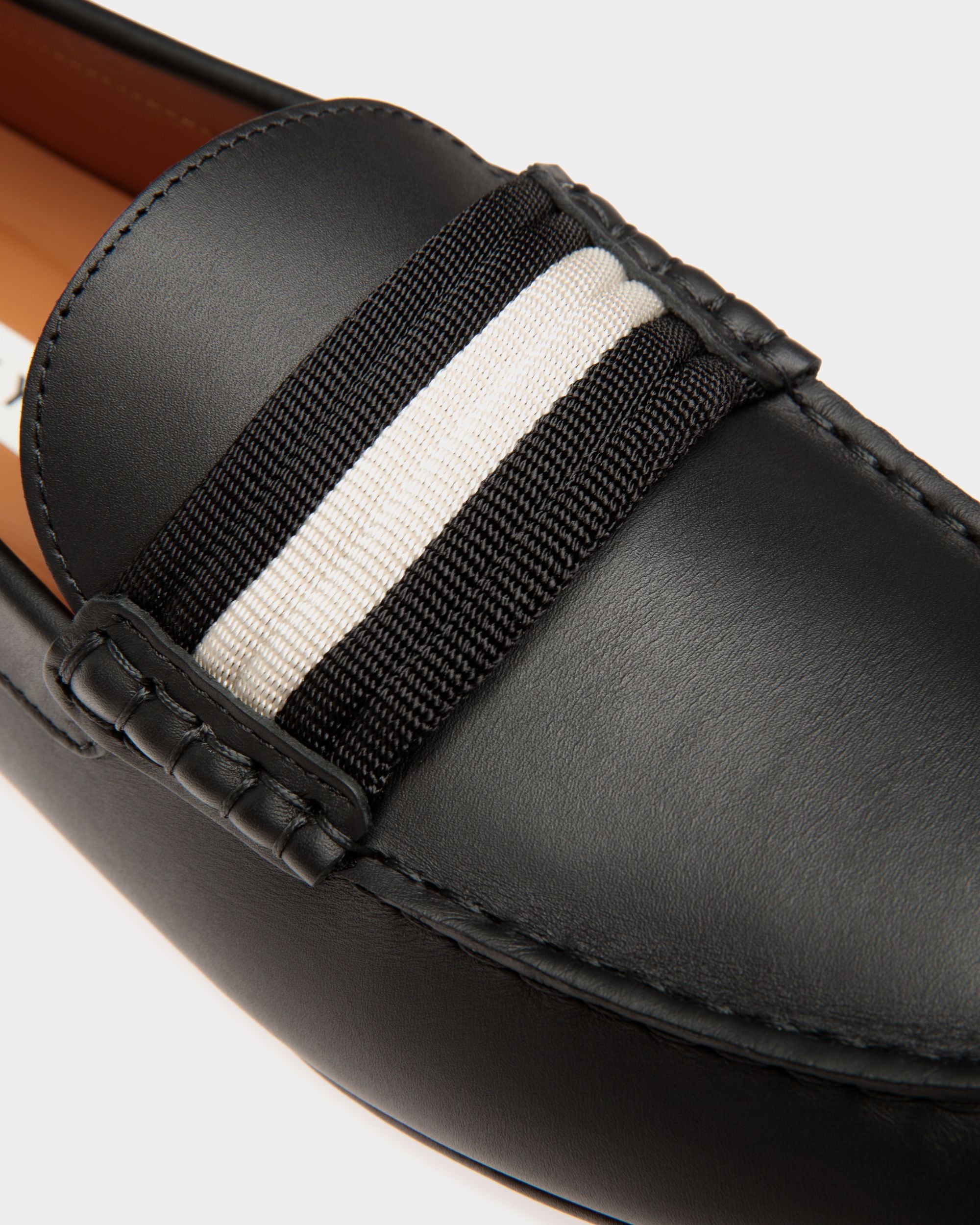 Kerbs Drivers In Black Leather - Herren - Bally - 04